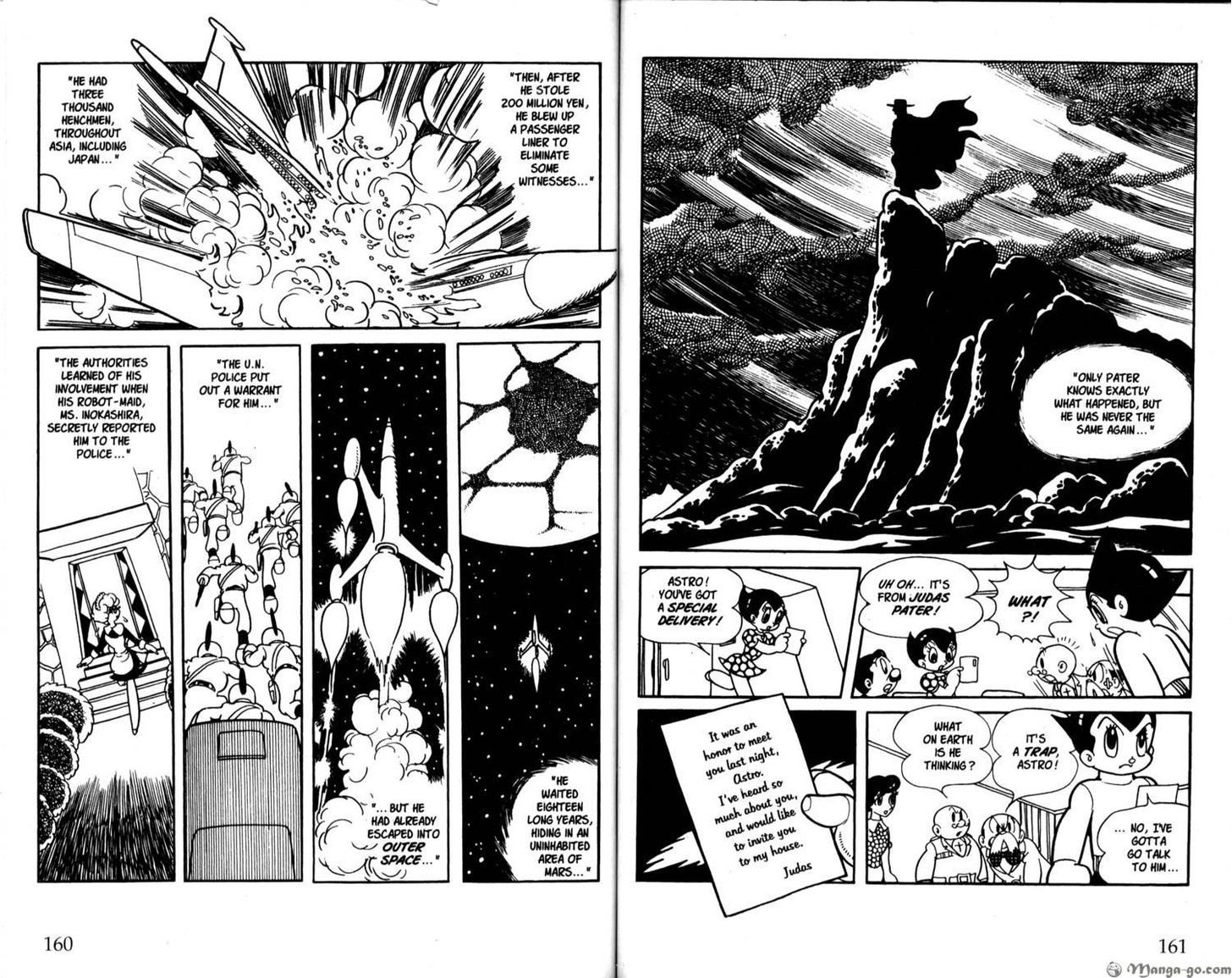 Astro Boy Chapter 28 page 12 - Chapter 28 : The Man who Returned from Mars