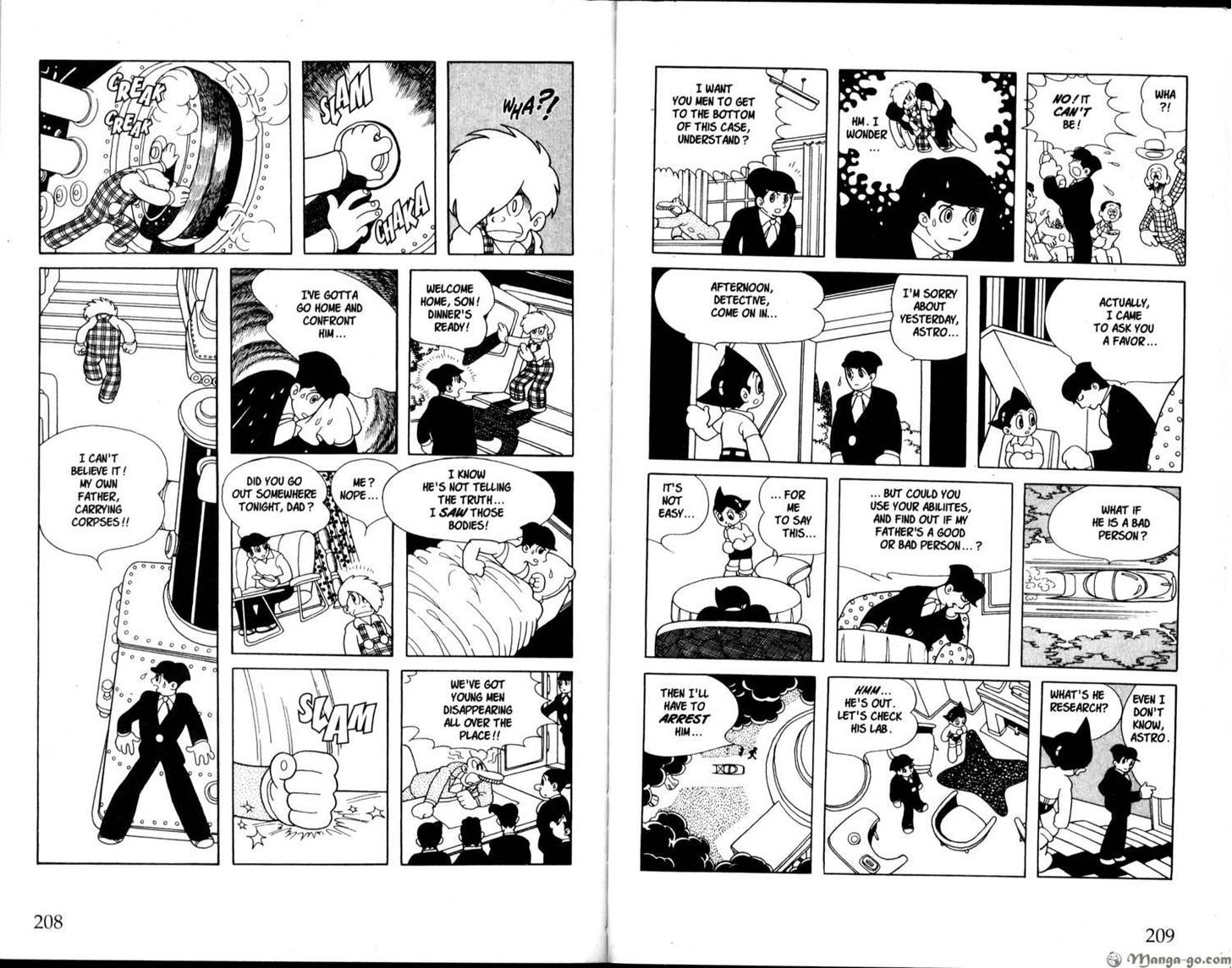 Astro Boy Chapter 29 page 4 - Chapter 29 : The Blast Furnace Mistery
