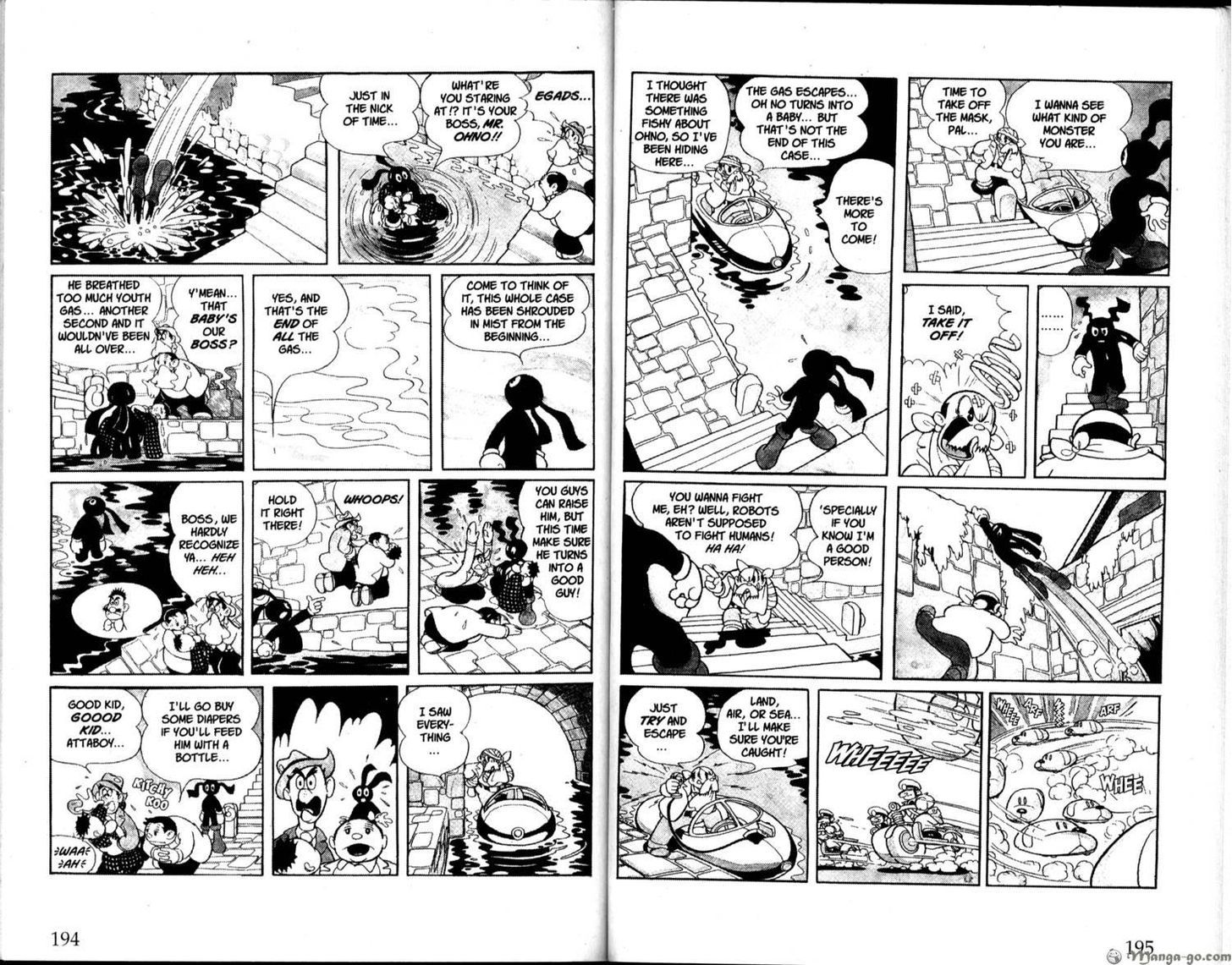 Astro Boy Chapter 32 page 19 - Chapter 32 : Youth Gas