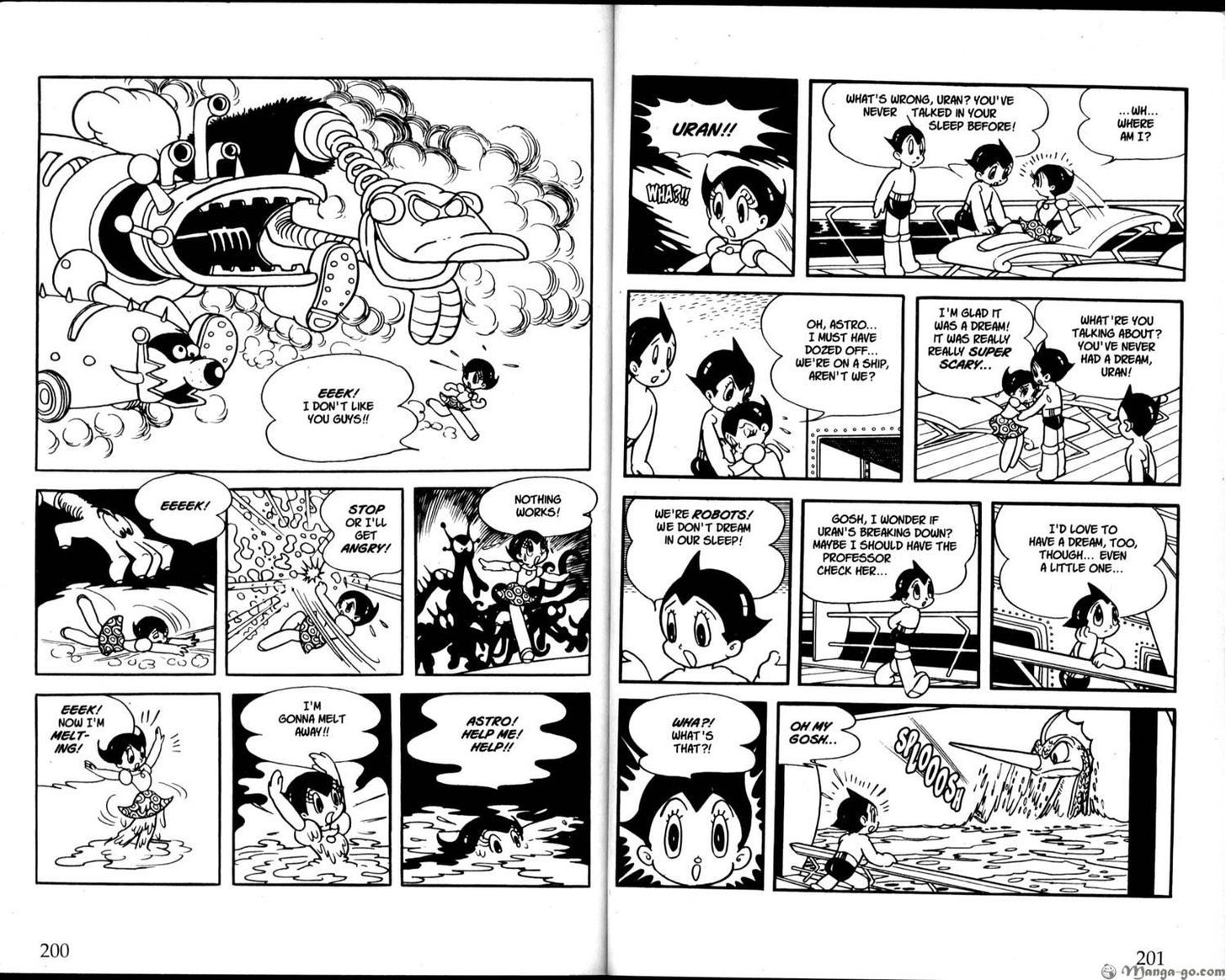 Astro Boy Chapter 33 page 1 - Chapter 33 : Broadcasts From Outerspace