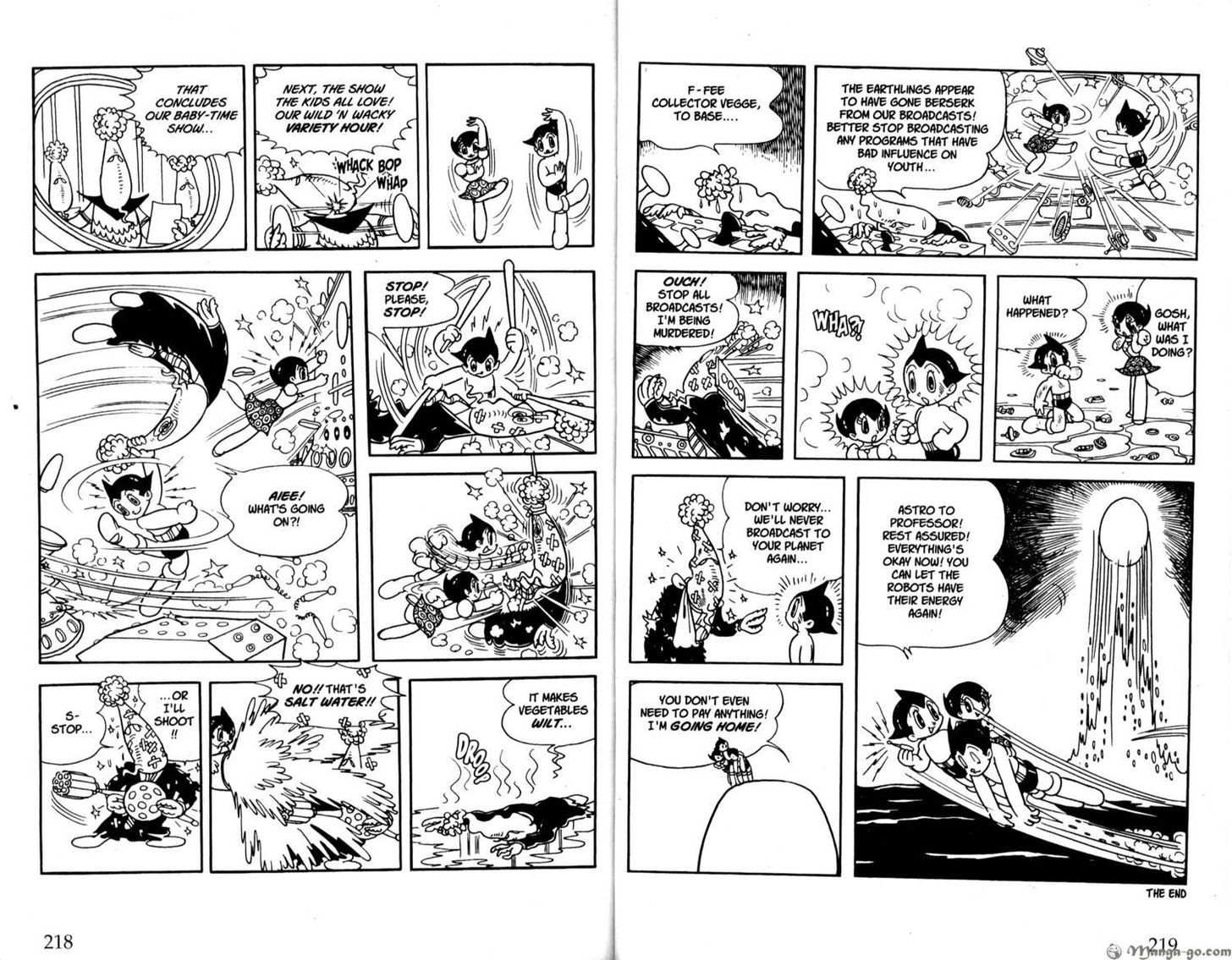 Astro Boy Chapter 33 page 10 - Chapter 33 : Broadcasts From Outerspace