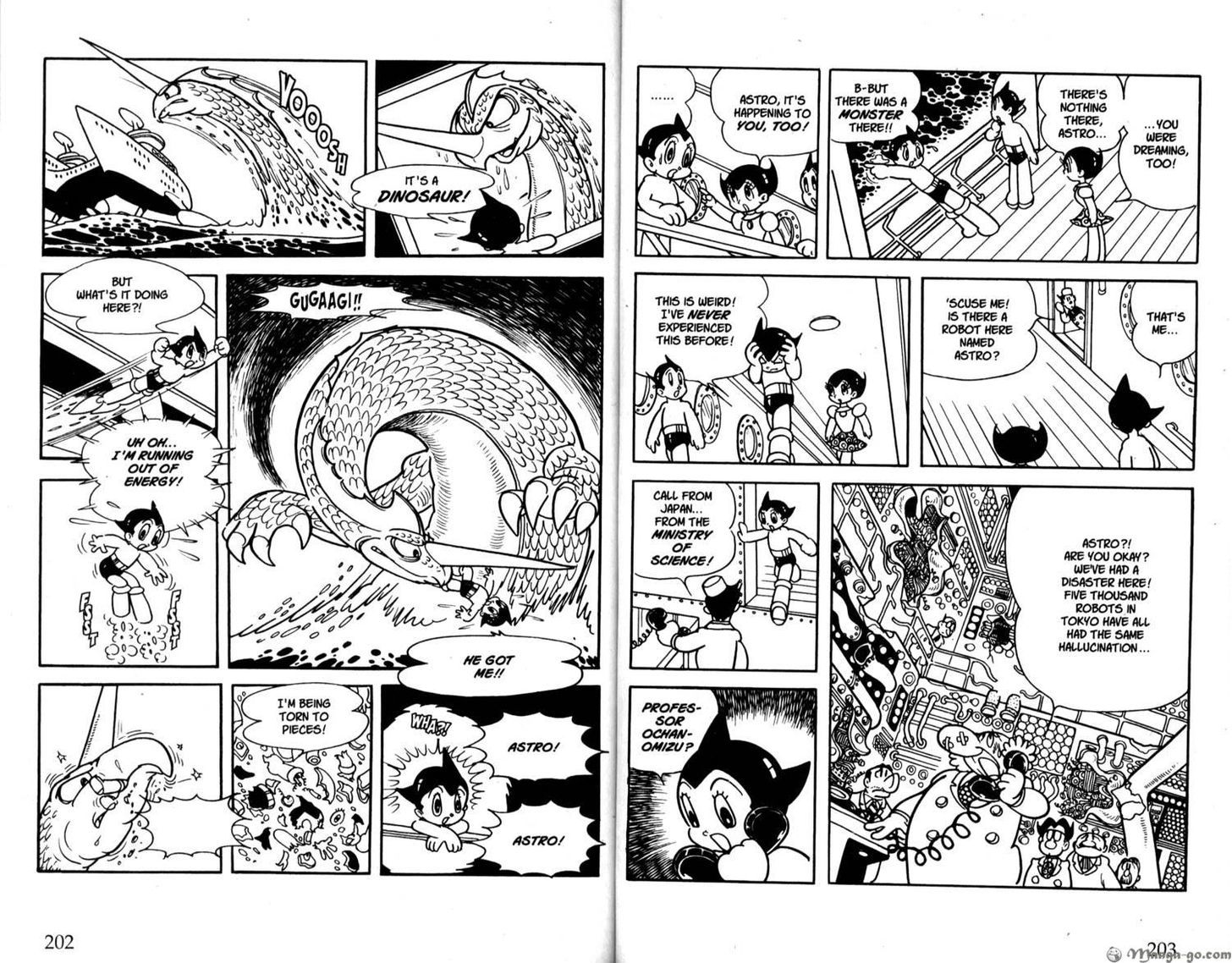 Astro Boy Chapter 33 page 2 - Chapter 33 : Broadcasts From Outerspace