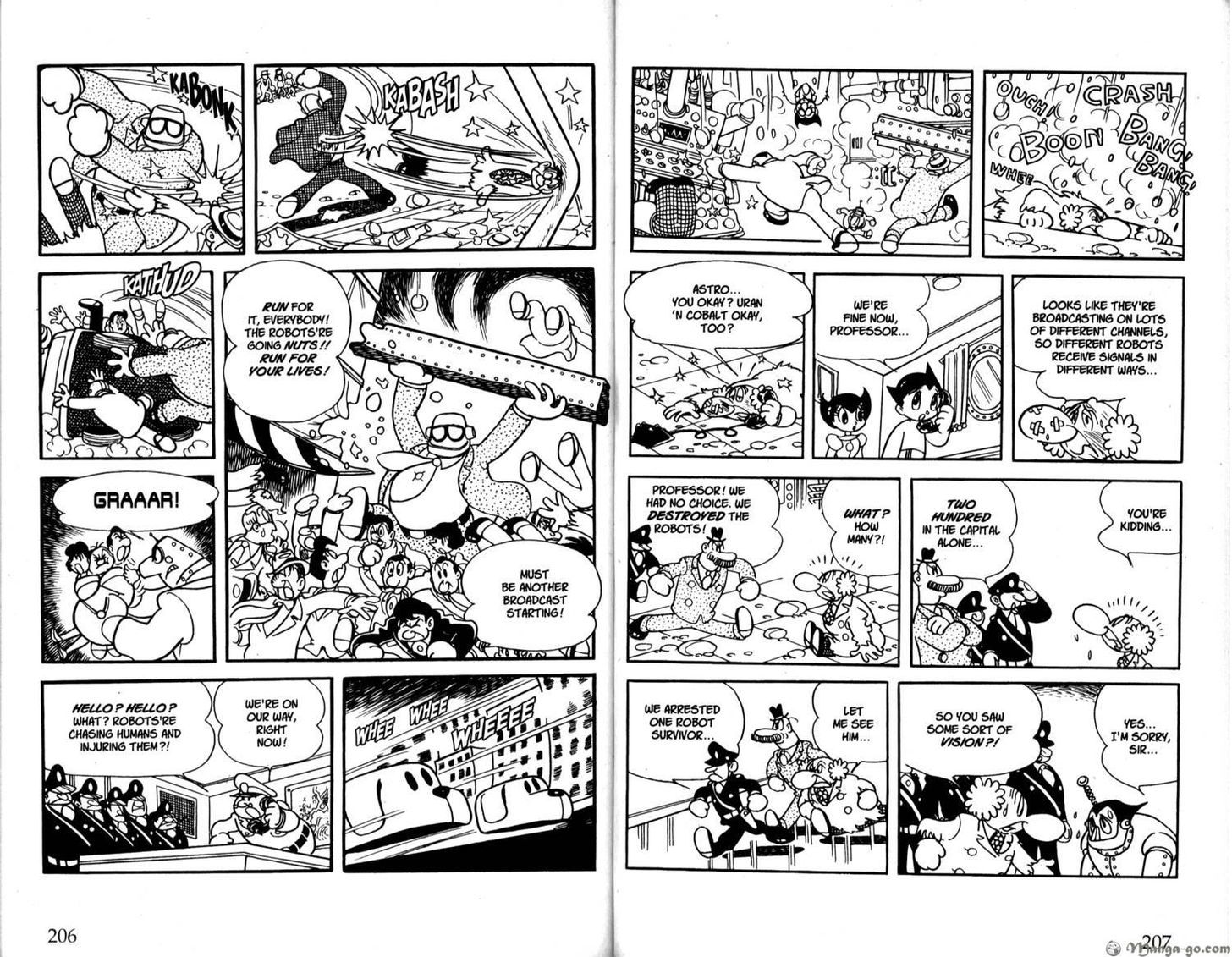 Astro Boy Chapter 33 page 4 - Chapter 33 : Broadcasts From Outerspace