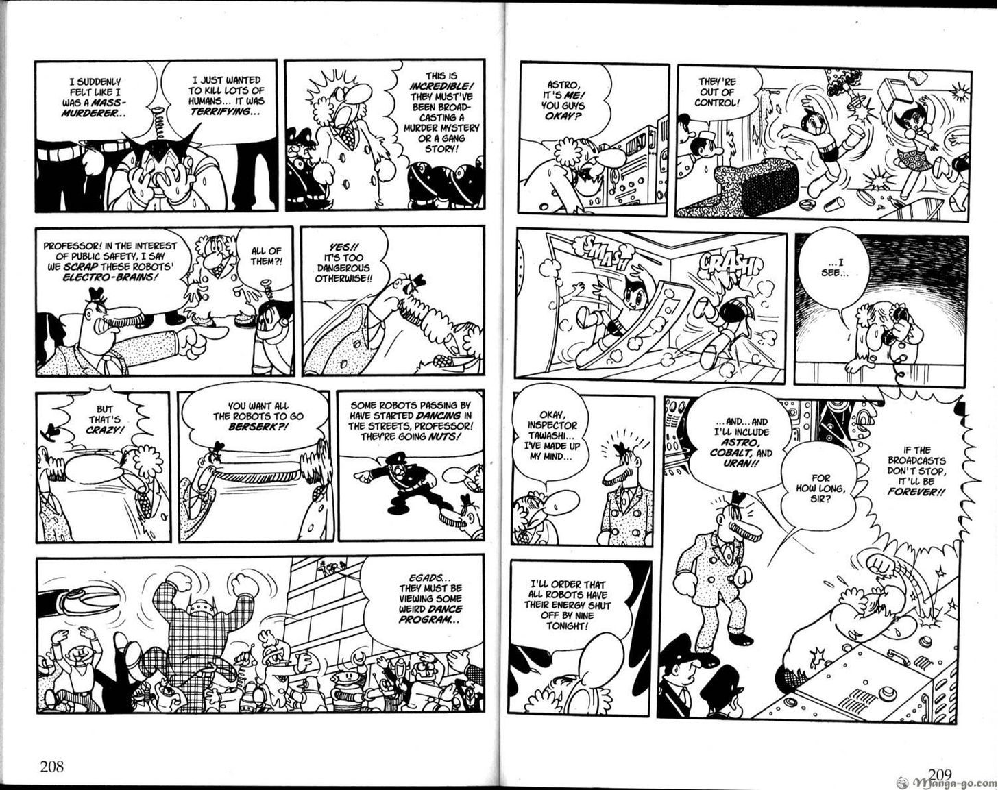 Astro Boy Chapter 33 page 5 - Chapter 33 : Broadcasts From Outerspace