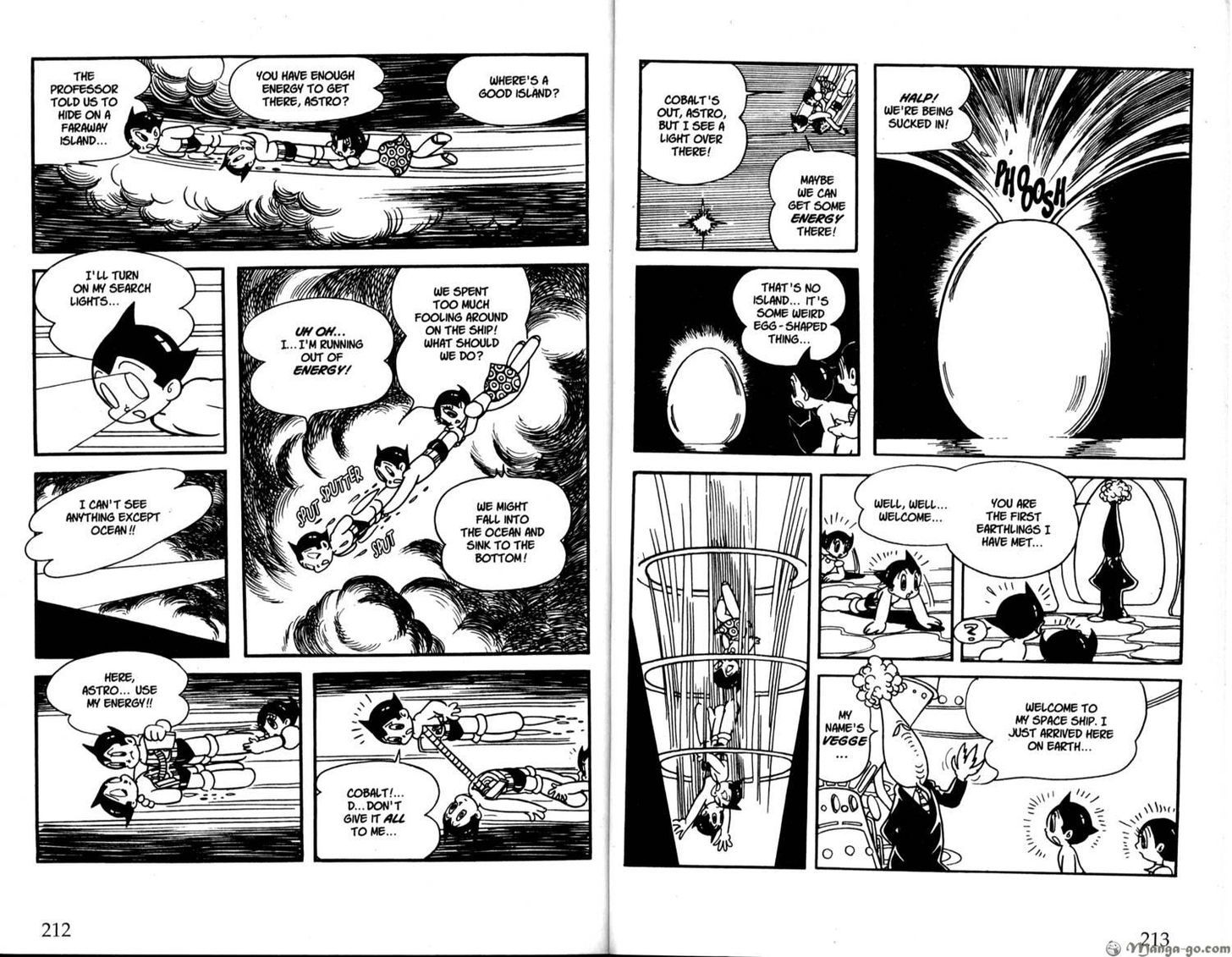 Astro Boy Chapter 33 page 7 - Chapter 33 : Broadcasts From Outerspace
