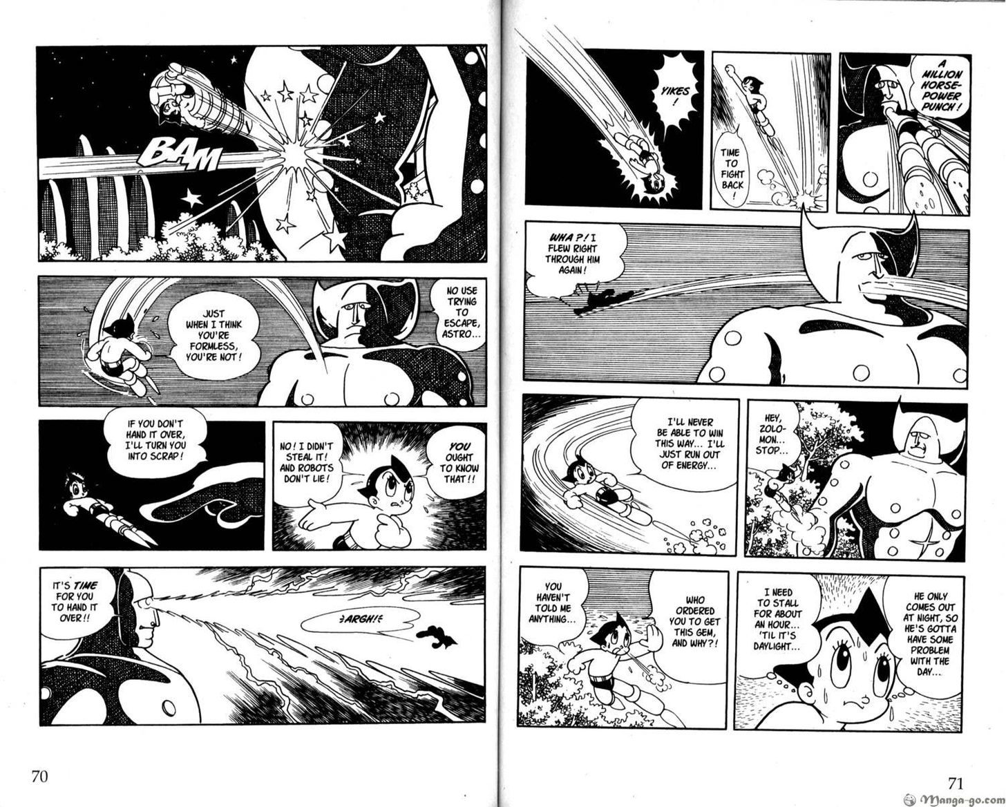 Astro Boy Chapter 34 page 36 - Chapter 34 : Zolomon's Jewels
