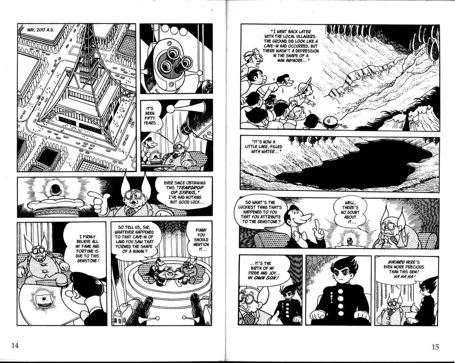 Astro Boy Chapter 34 page 8 - Chapter 34 : Zolomon's Jewels