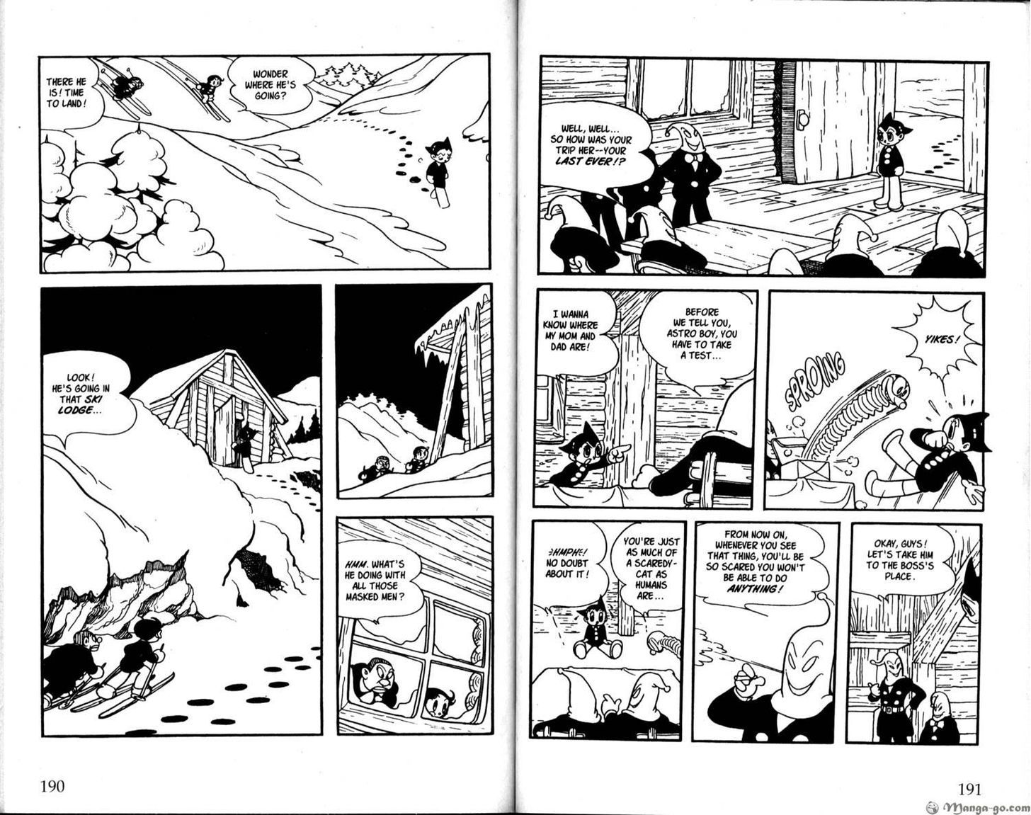 Astro Boy Chapter 35 page 10 - Chapter 35 : Shootout in the Alps