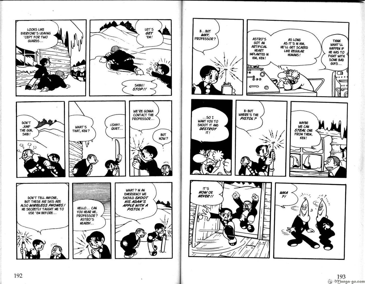 Astro Boy Chapter 35 page 11 - Chapter 35 : Shootout in the Alps