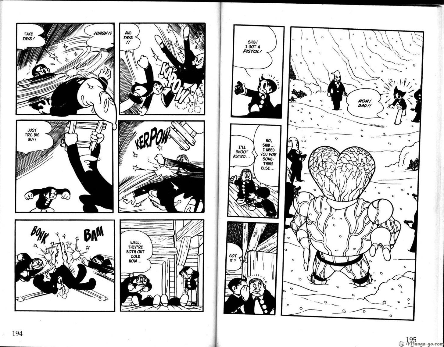 Astro Boy Chapter 35 page 12 - Chapter 35 : Shootout in the Alps