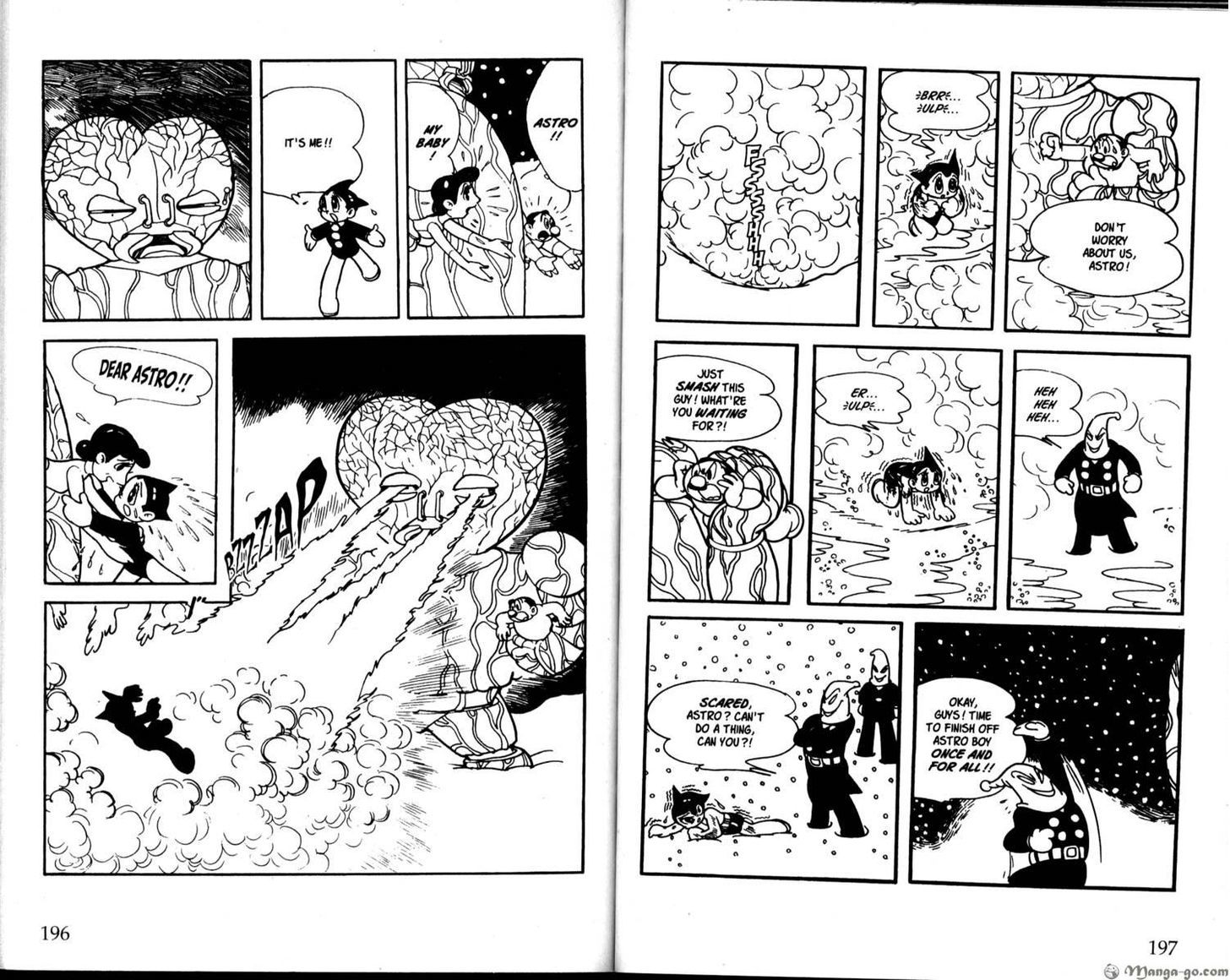 Astro Boy Chapter 35 page 13 - Chapter 35 : Shootout in the Alps
