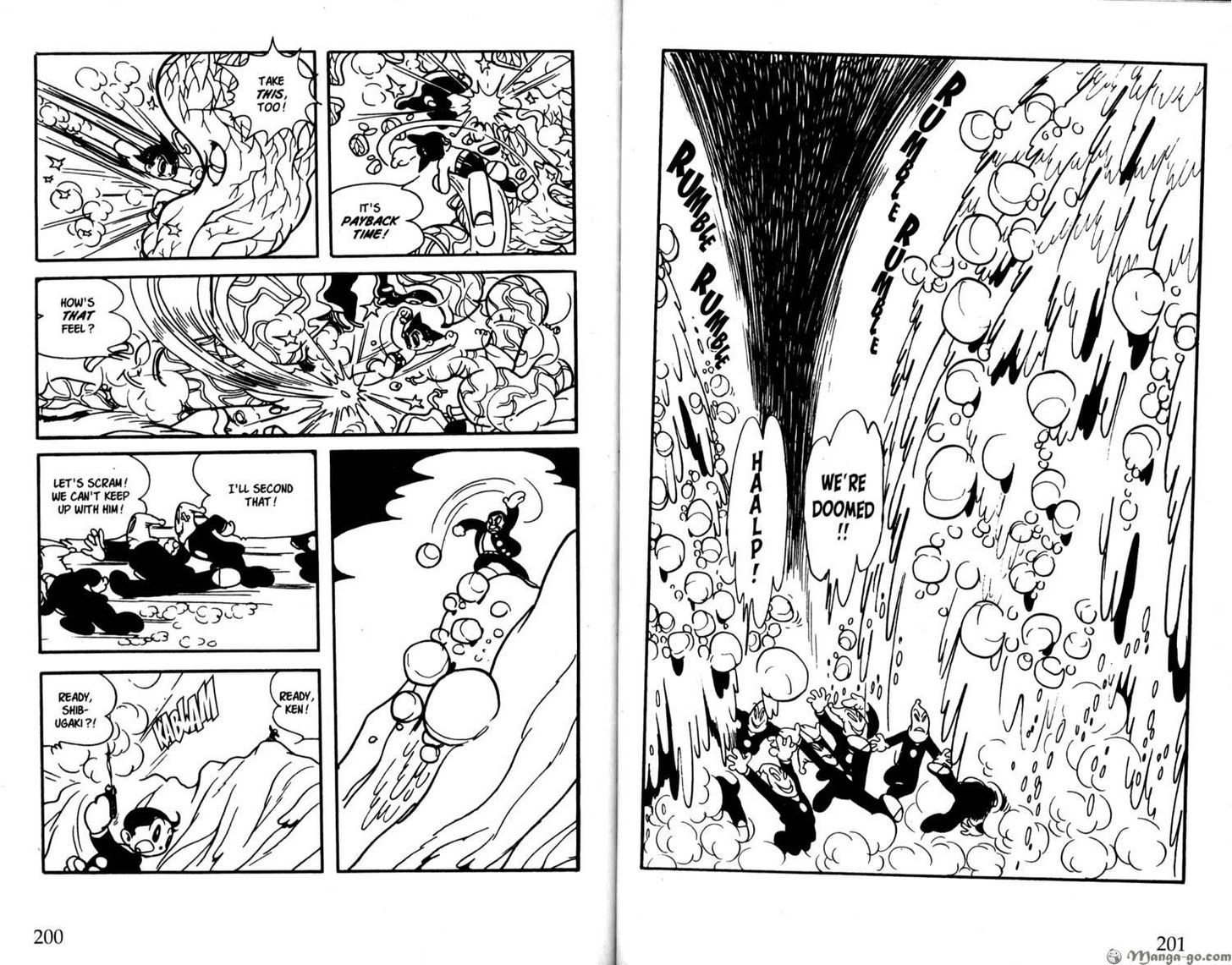 Astro Boy Chapter 35 page 15 - Chapter 35 : Shootout in the Alps