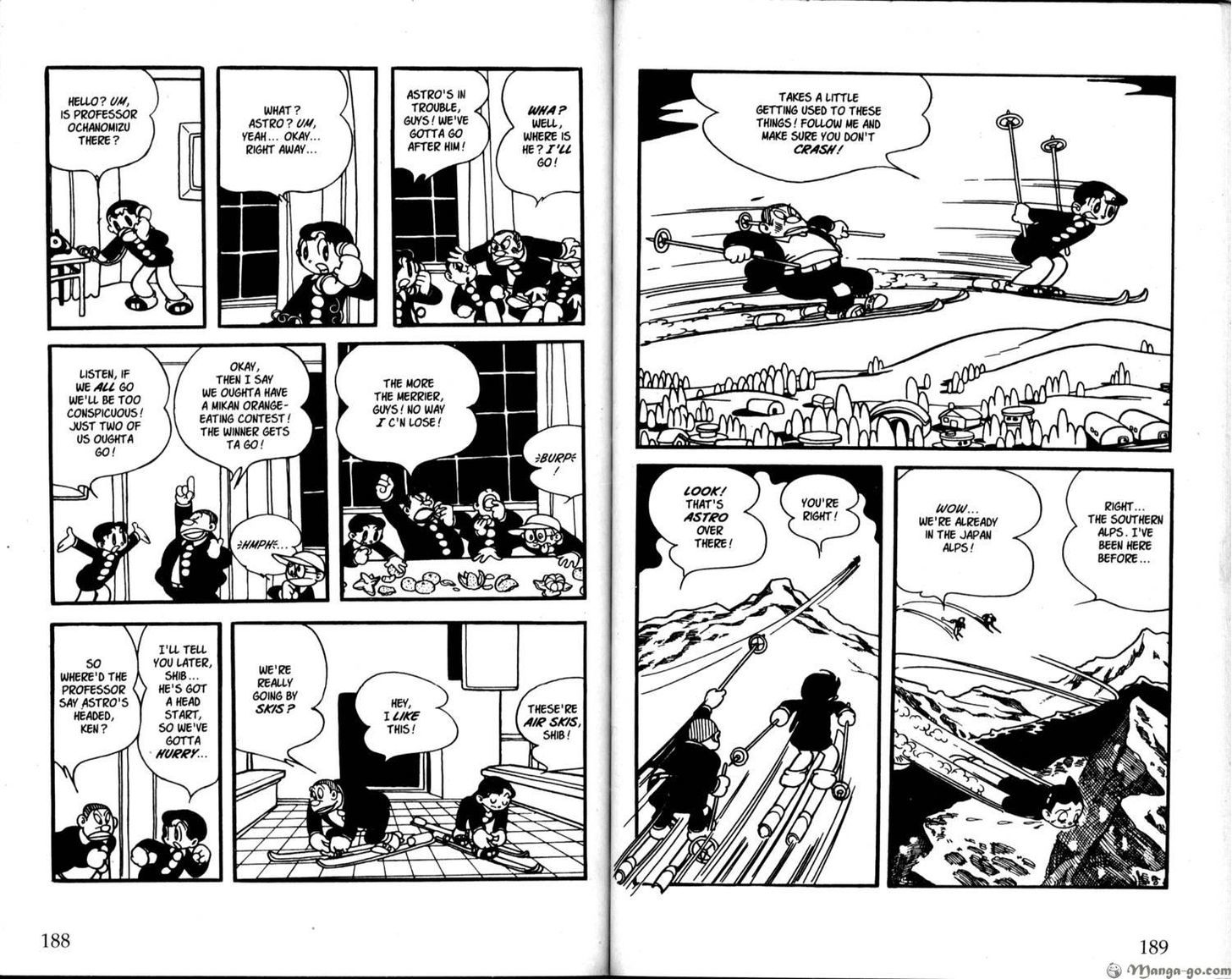 Astro Boy Chapter 35 page 9 - Chapter 35 : Shootout in the Alps