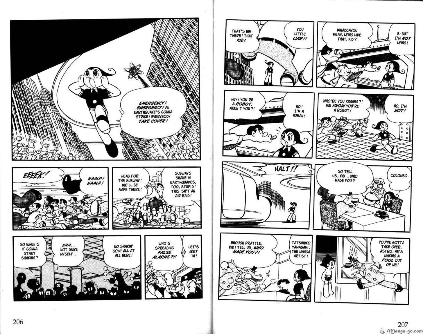 Astro Boy Chapter 36 page 2 - Chapter 36 : The Lying Robot