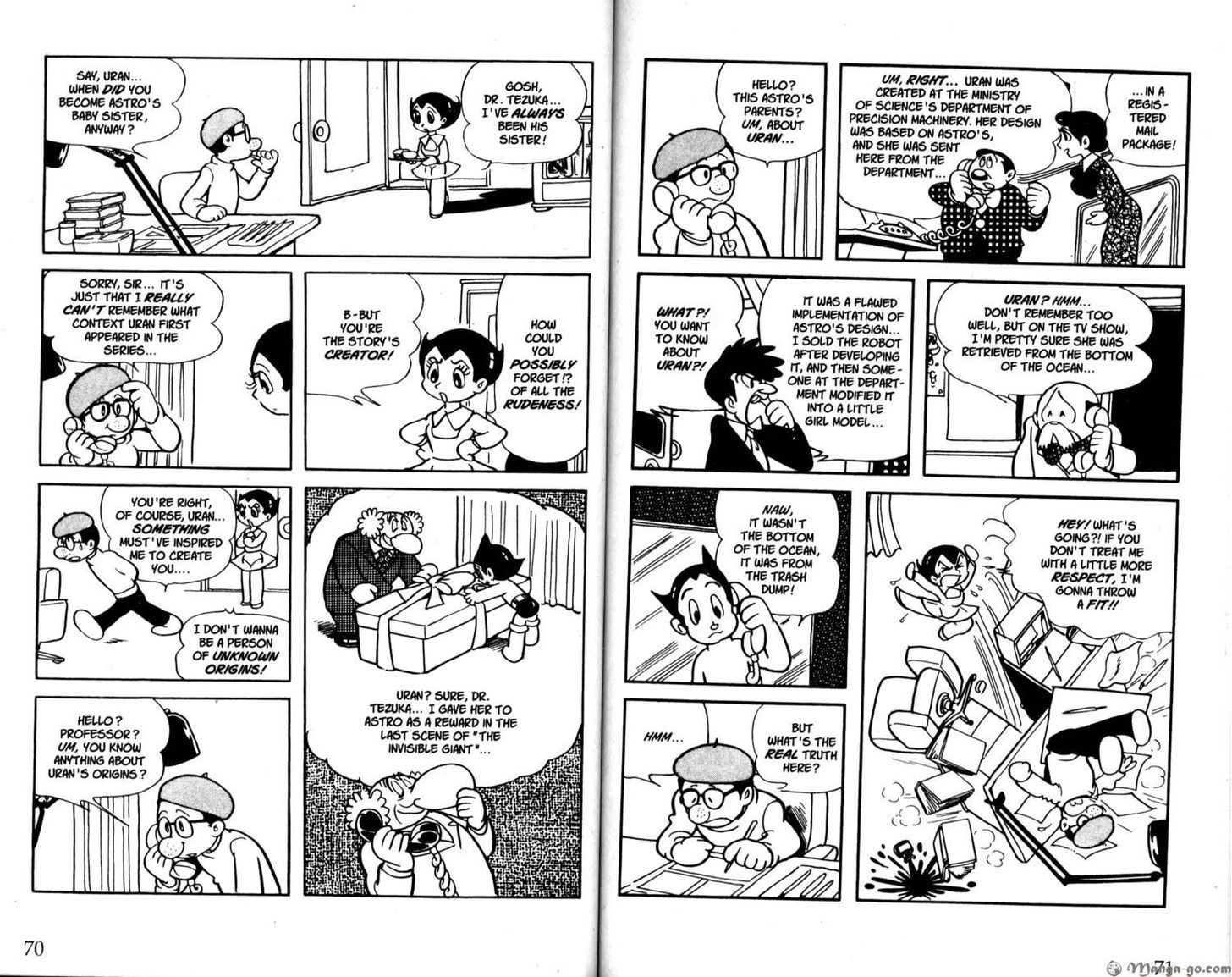 Astro Boy Chapter 38 page 1 - Chapter 38 : Uran
