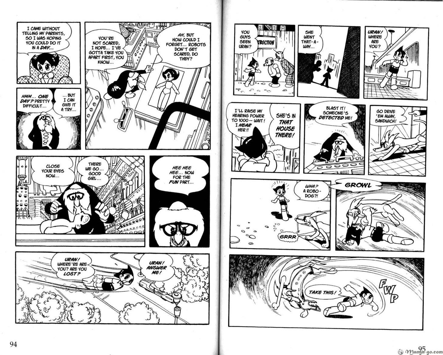 Astro Boy Chapter 38 page 13 - Chapter 38 : Uran