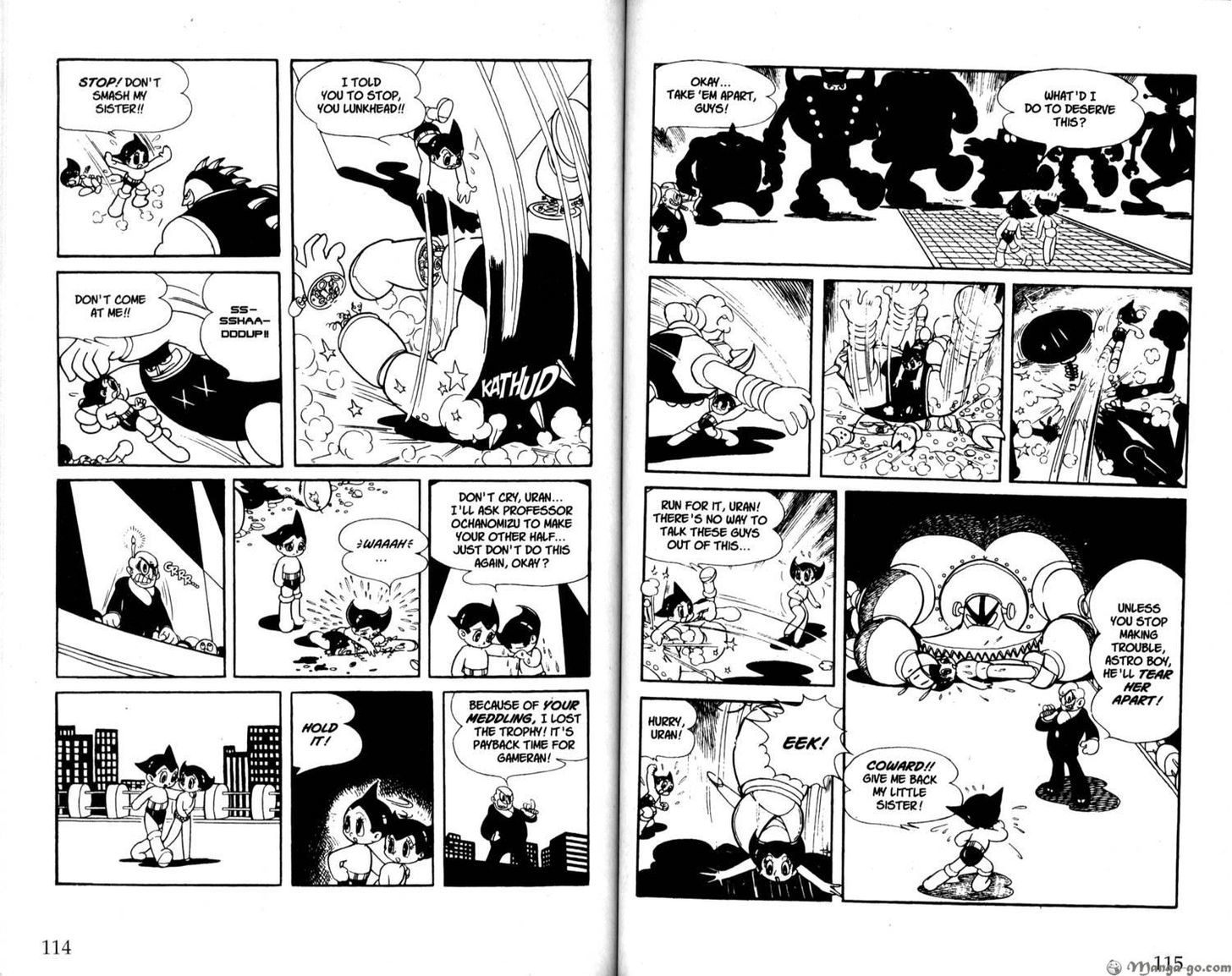 Astro Boy Chapter 38 page 23 - Chapter 38 : Uran