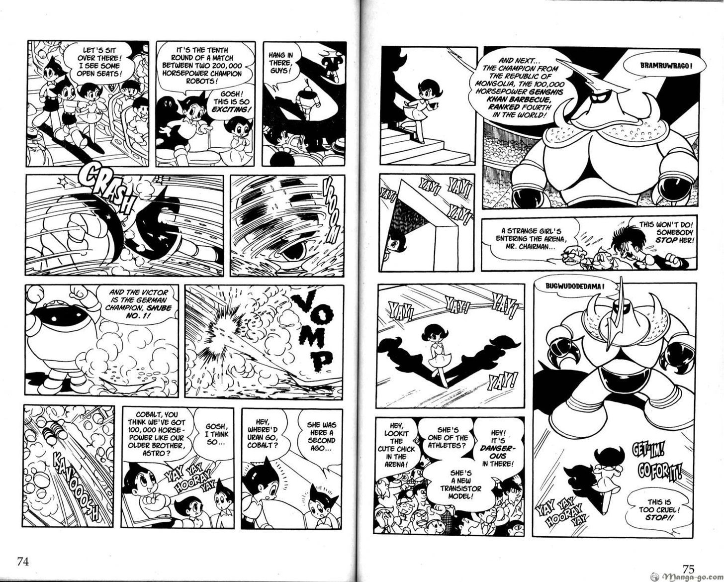 Astro Boy Chapter 38 page 3 - Chapter 38 : Uran