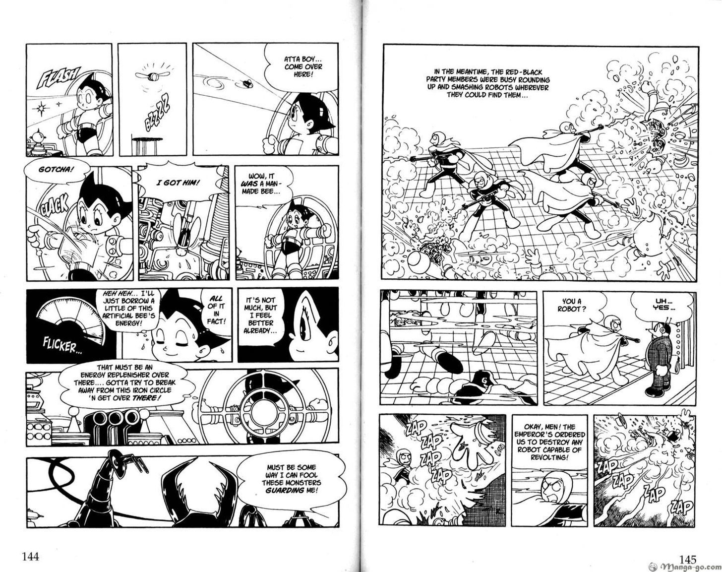Astro Boy Chapter 39 page 14 - Chapter 39 : Demon Bees