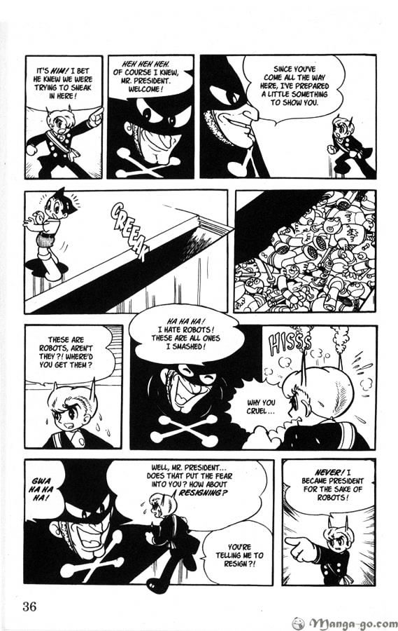 Astro Boy Chapter 4 page 35 - Chapter 4 : His Highness Deadcross