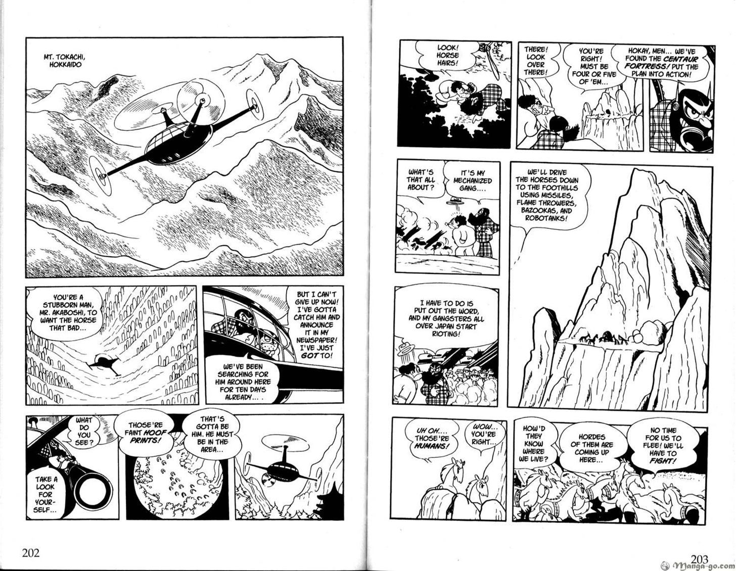 Astro Boy Chapter 40 page 22 - Chapter 40 : Fortress of the Centaurs