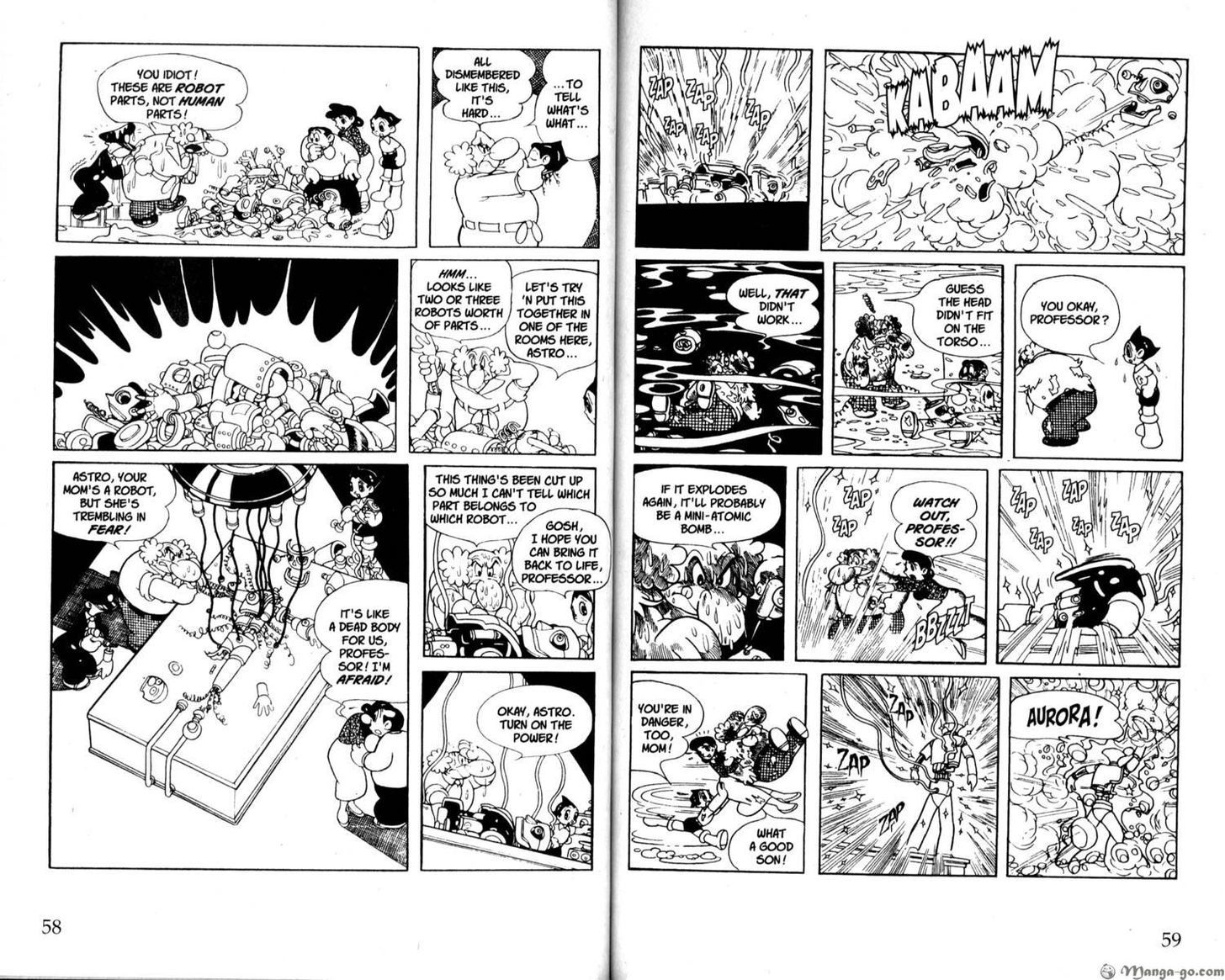 Astro Boy Chapter 43 page 2 - Chapter 43 : Black Lux