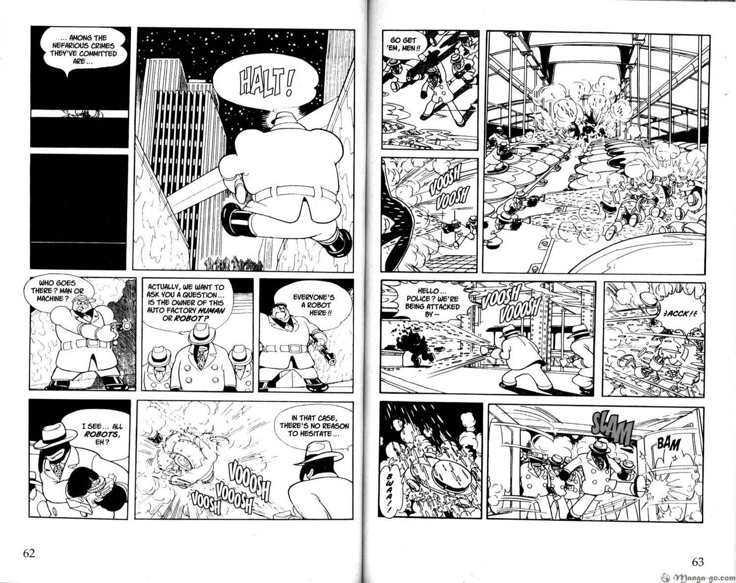 Astro Boy Chapter 43 page 4 - Chapter 43 : Black Lux