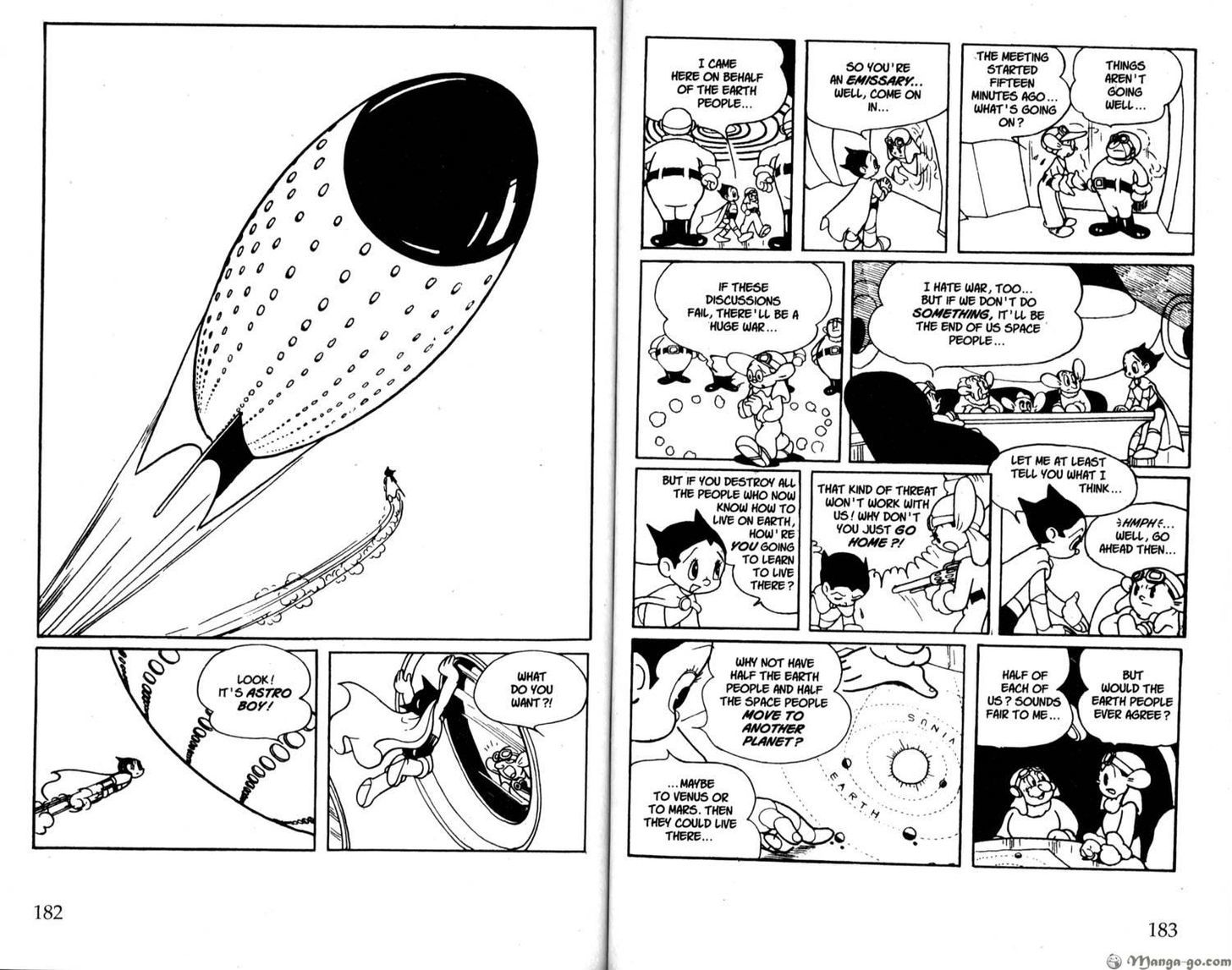 Astro Boy Chapter 44 page 34 - Chapter 44 : Ambassador Atom