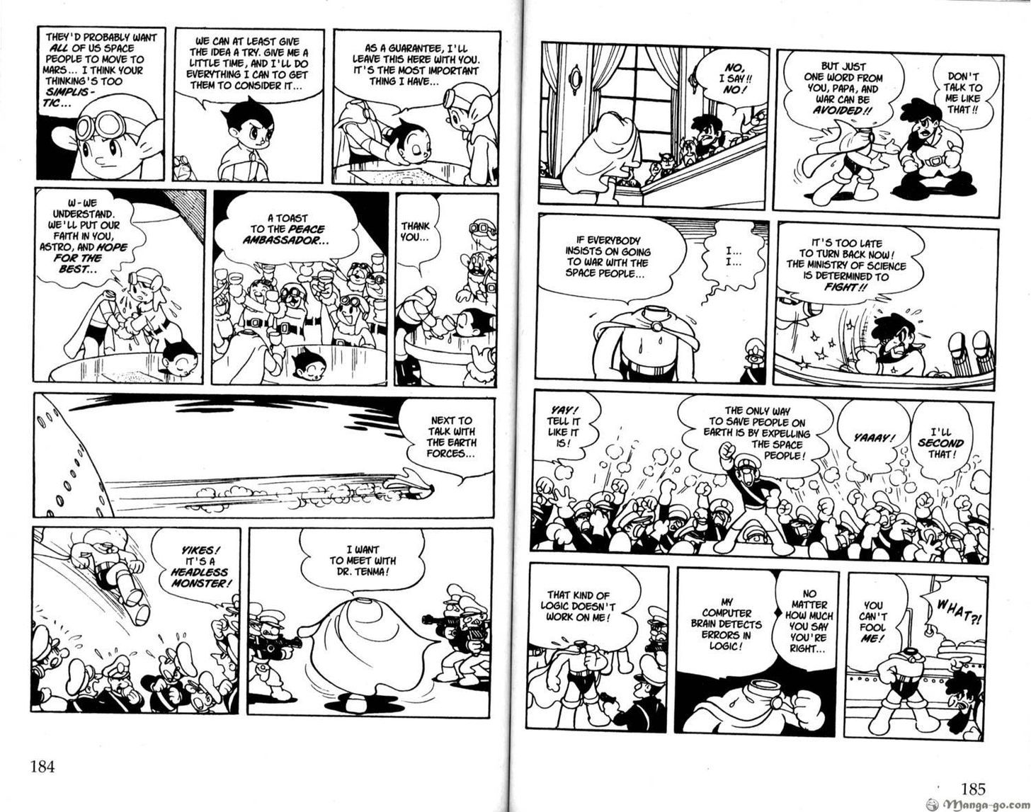 Astro Boy Chapter 44 page 35 - Chapter 44 : Ambassador Atom