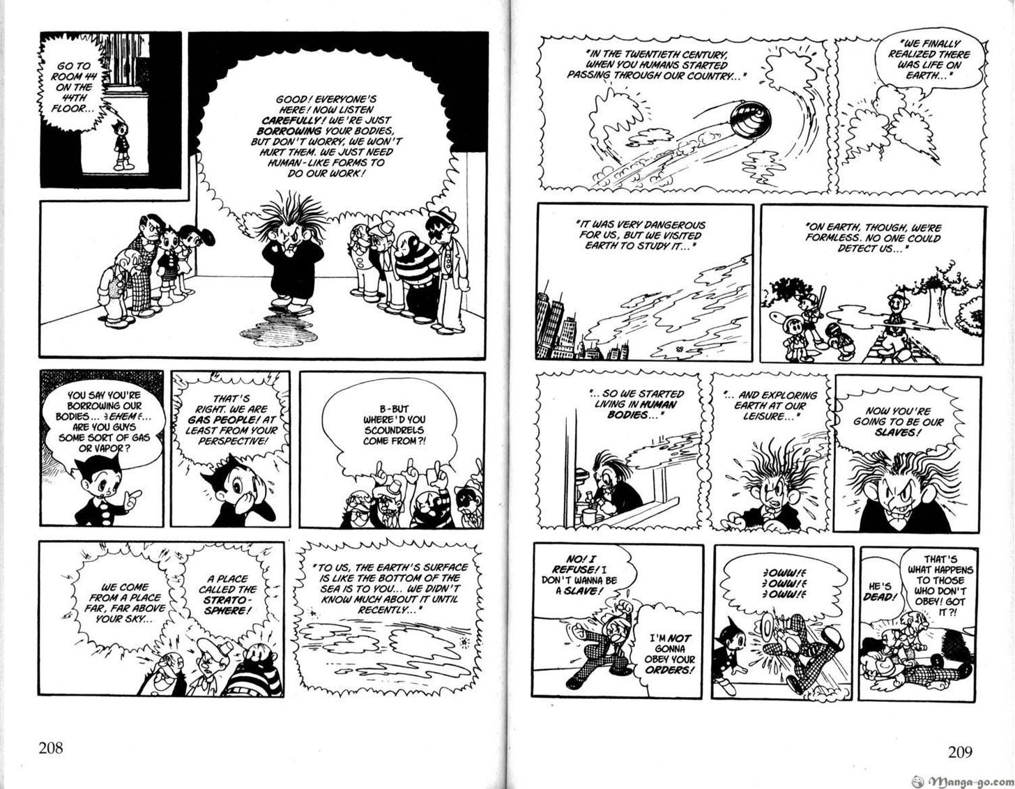 Astro Boy Chapter 45 page 10 - Chapter 45 : Gas People