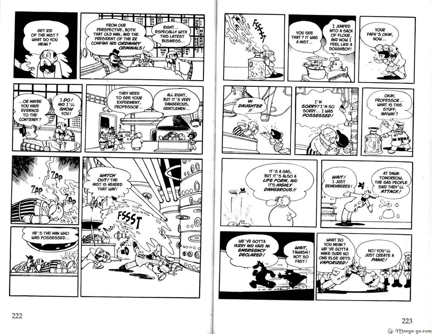 Astro Boy Chapter 45 page 17 - Chapter 45 : Gas People