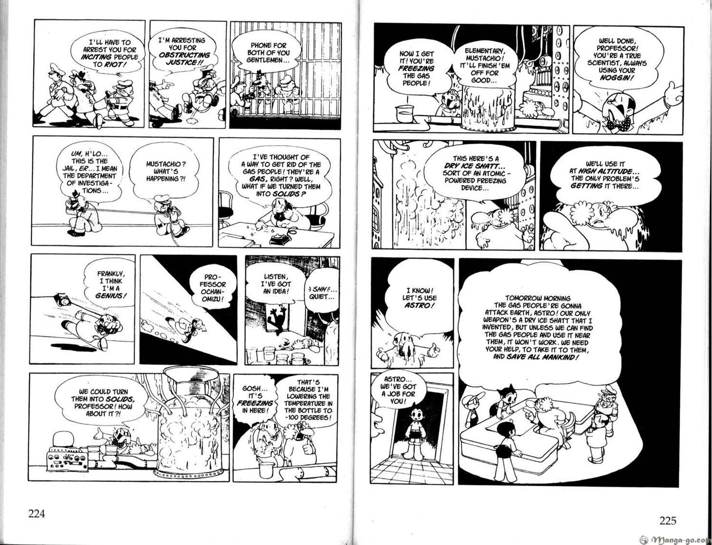Astro Boy Chapter 45 page 18 - Chapter 45 : Gas People