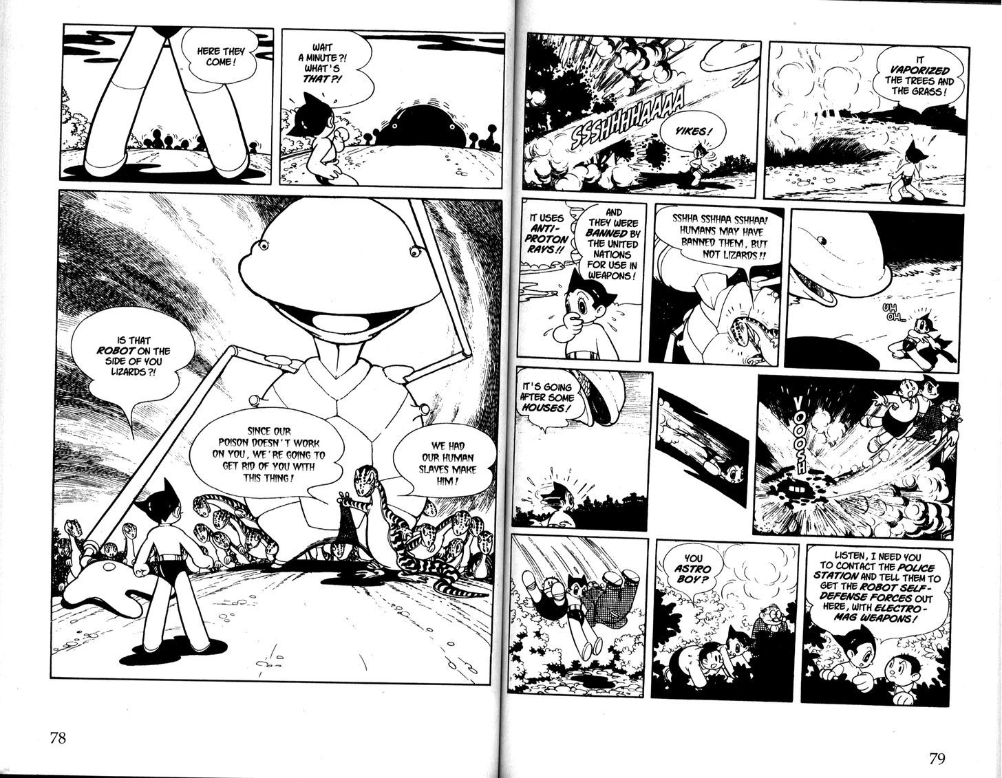 Astro Boy Chapter 47 page 13 - Chapter 47 : The Midoro Swamp