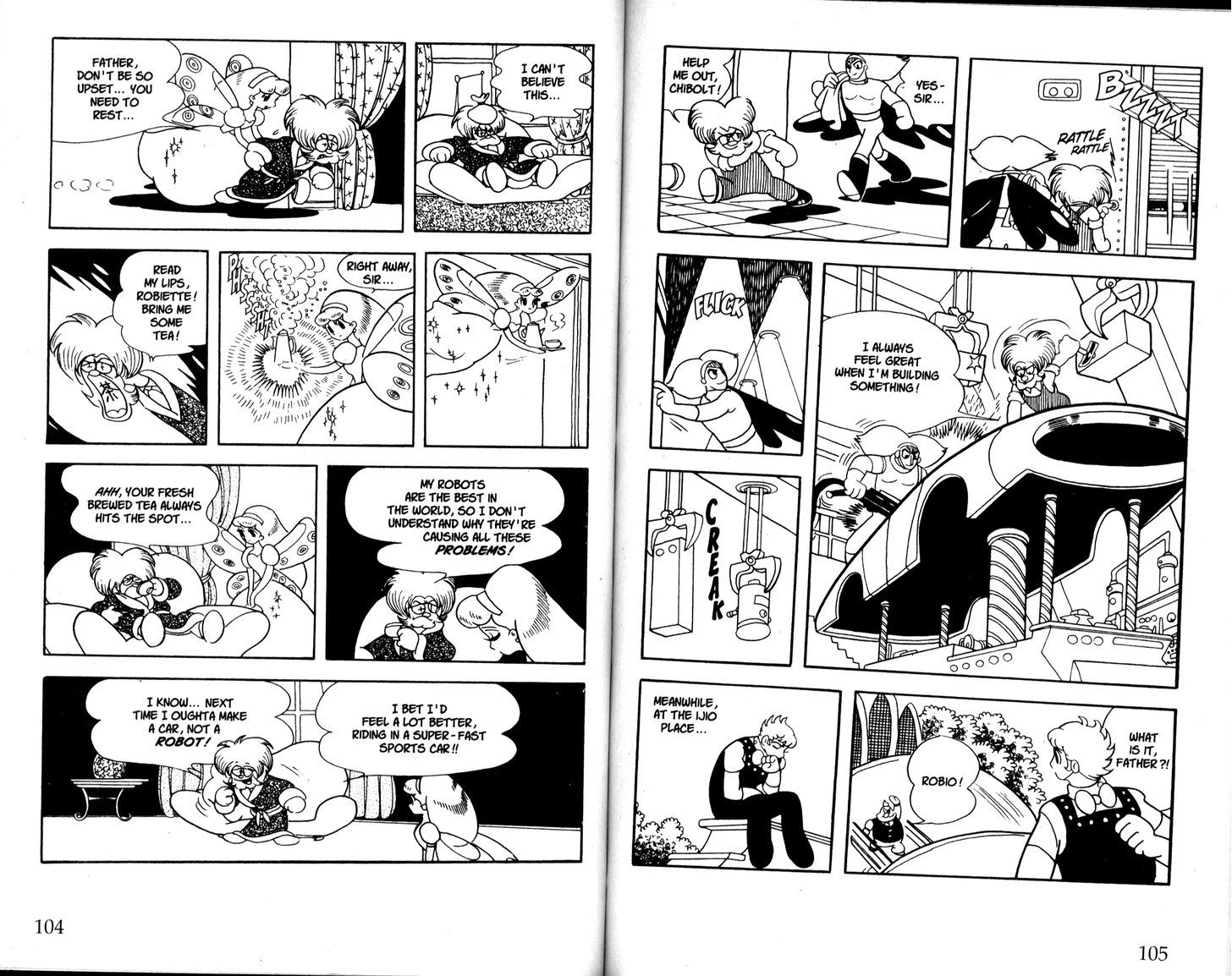 Astro Boy Chapter 48 page 10 - Chapter 48 : Robio and Robiette