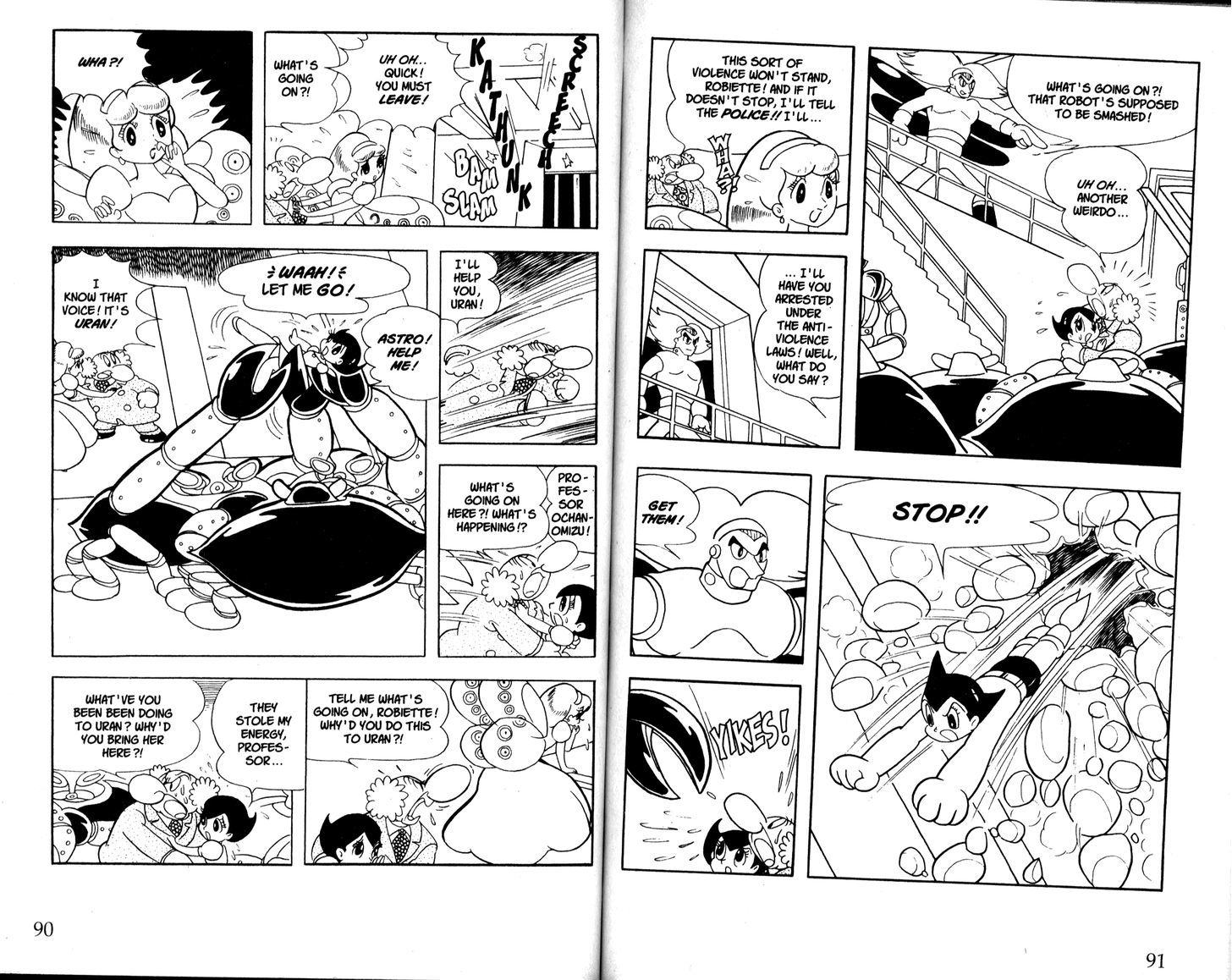 Astro Boy Chapter 48 page 3 - Chapter 48 : Robio and Robiette