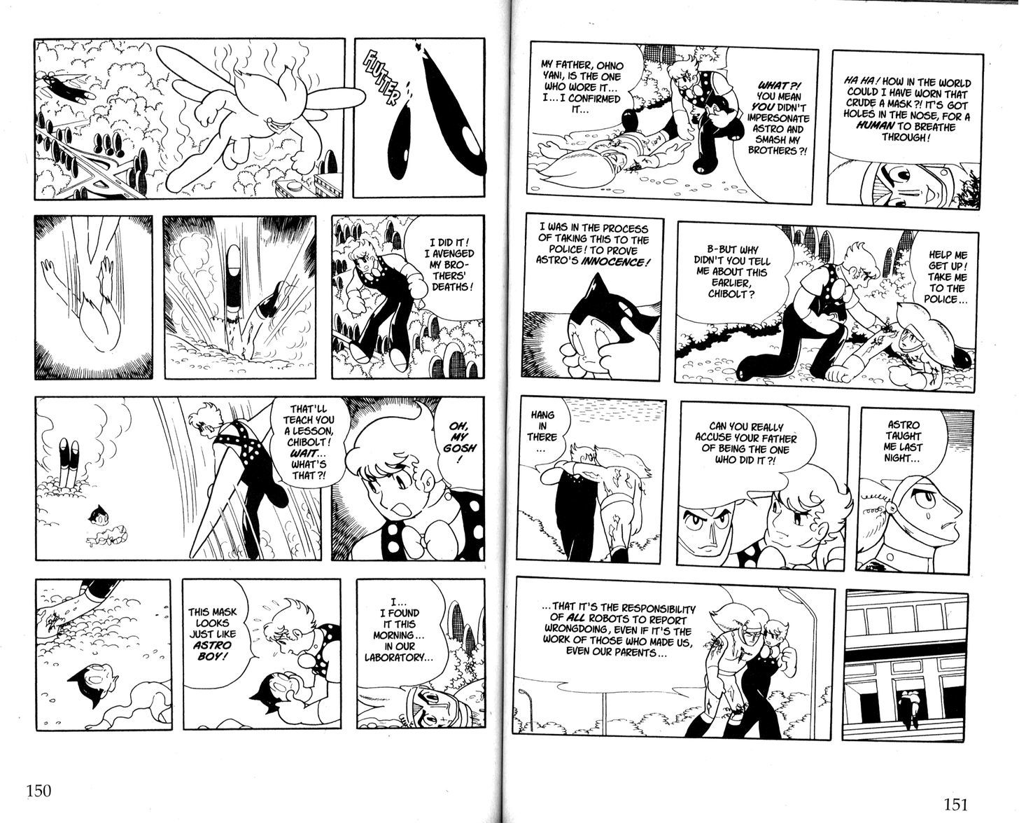 Astro Boy Chapter 48 page 33 - Chapter 48 : Robio and Robiette