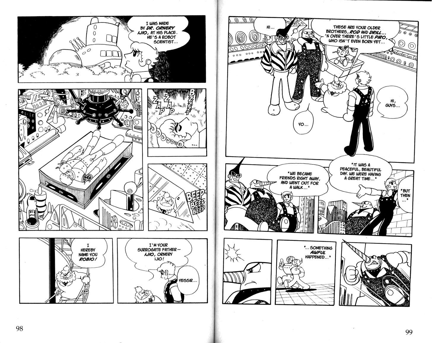 Astro Boy Chapter 48 page 7 - Chapter 48 : Robio and Robiette