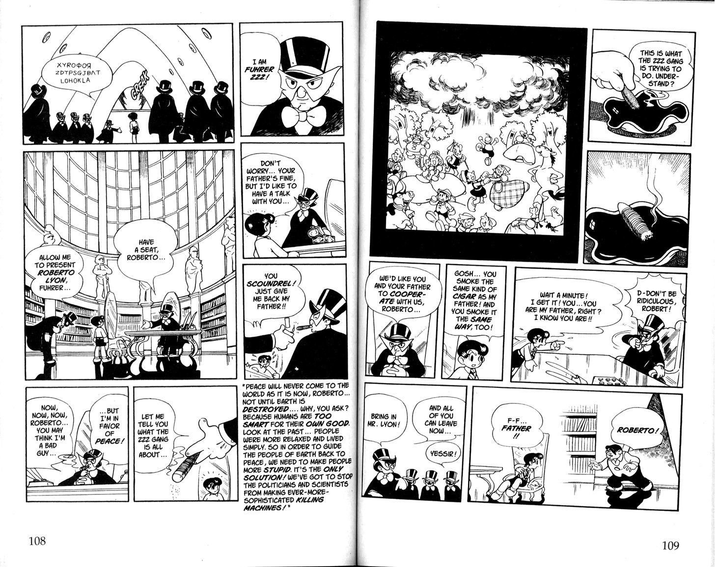 Astro Boy Chapter 52 page 14 - Chapter 52 : Fuhrer ZZZ