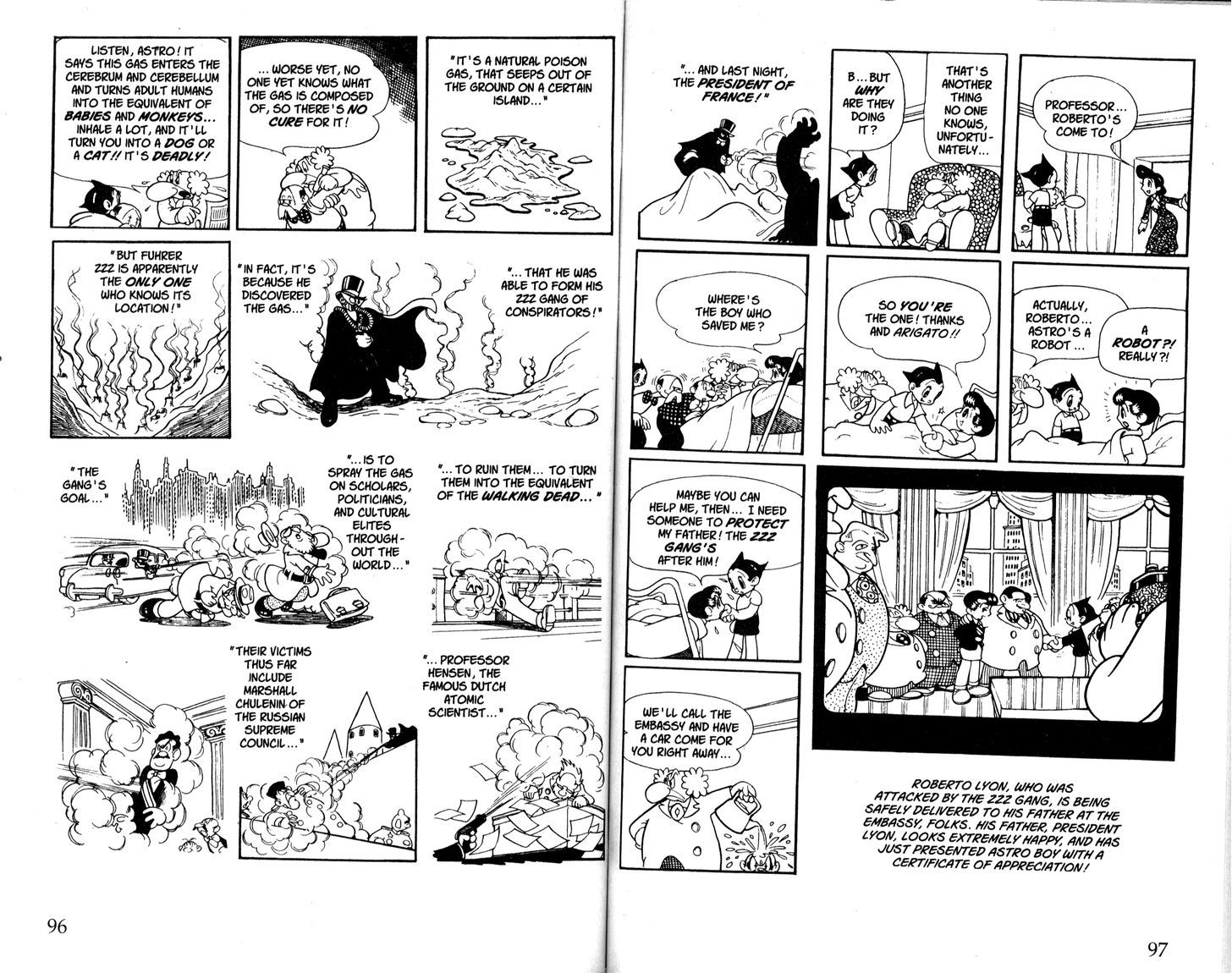 Astro Boy Chapter 52 page 8 - Chapter 52 : Fuhrer ZZZ
