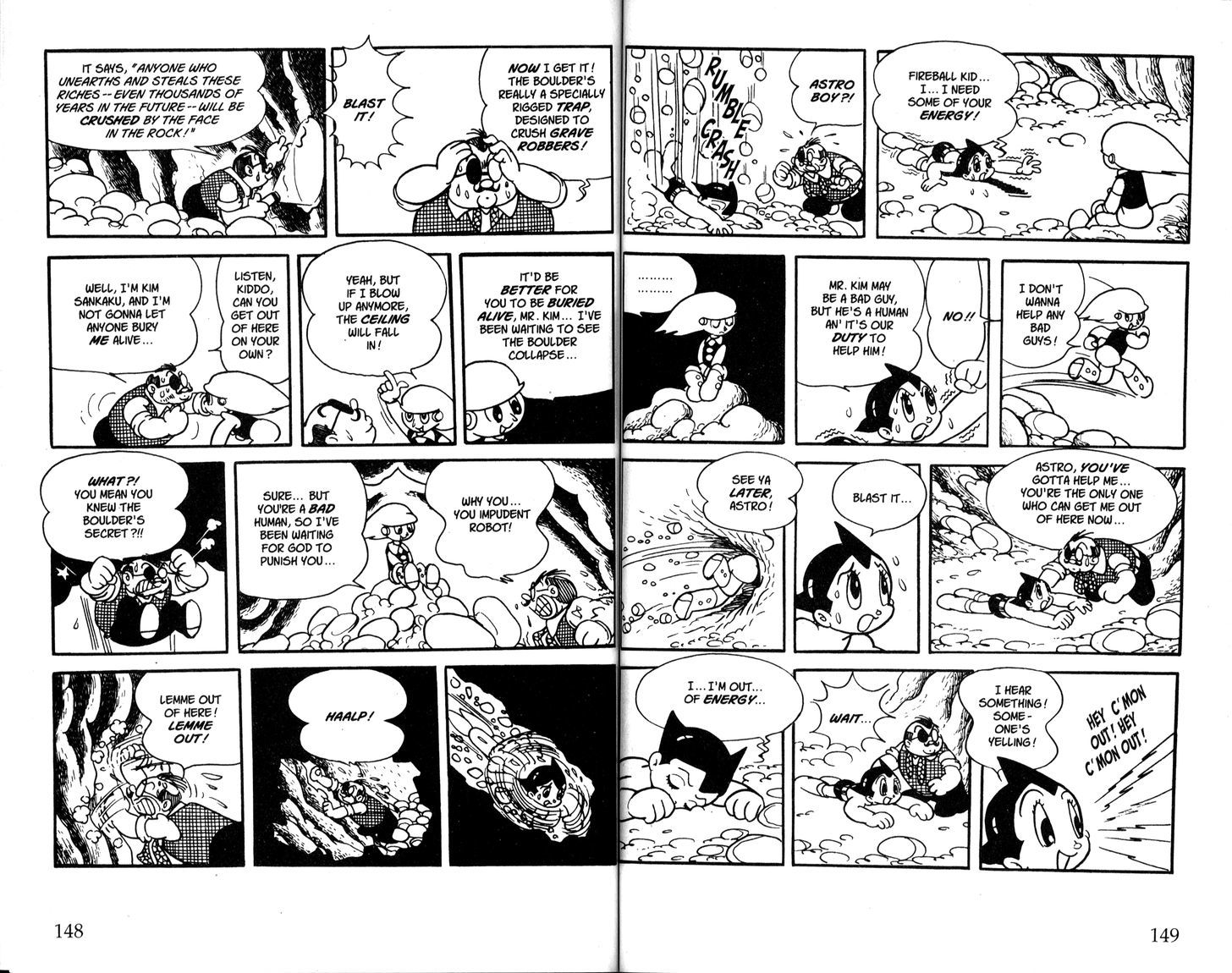 Astro Boy Chapter 53 page 10 - Chapter 53 : The Face in the Rock