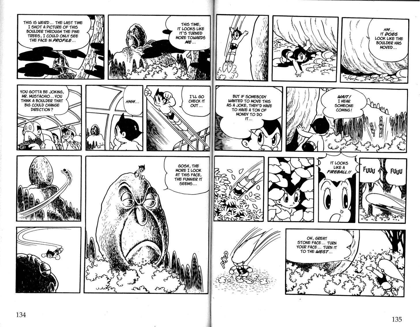 Astro Boy Chapter 53 page 3 - Chapter 53 : The Face in the Rock