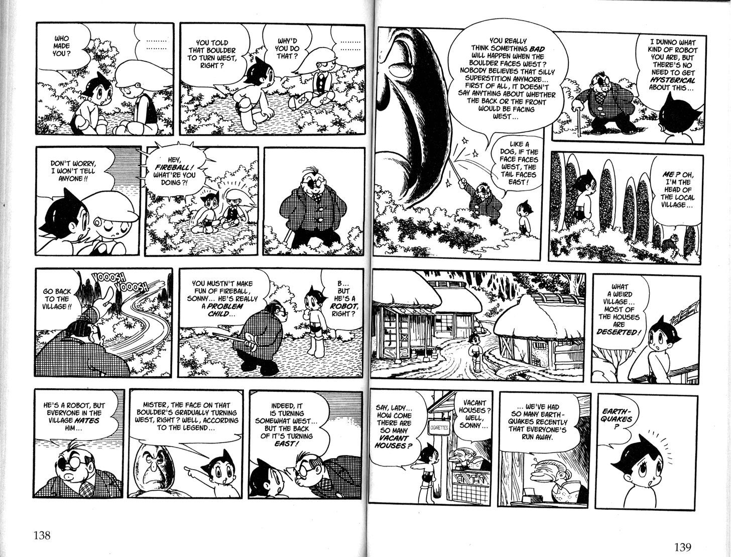 Astro Boy Chapter 53 page 5 - Chapter 53 : The Face in the Rock