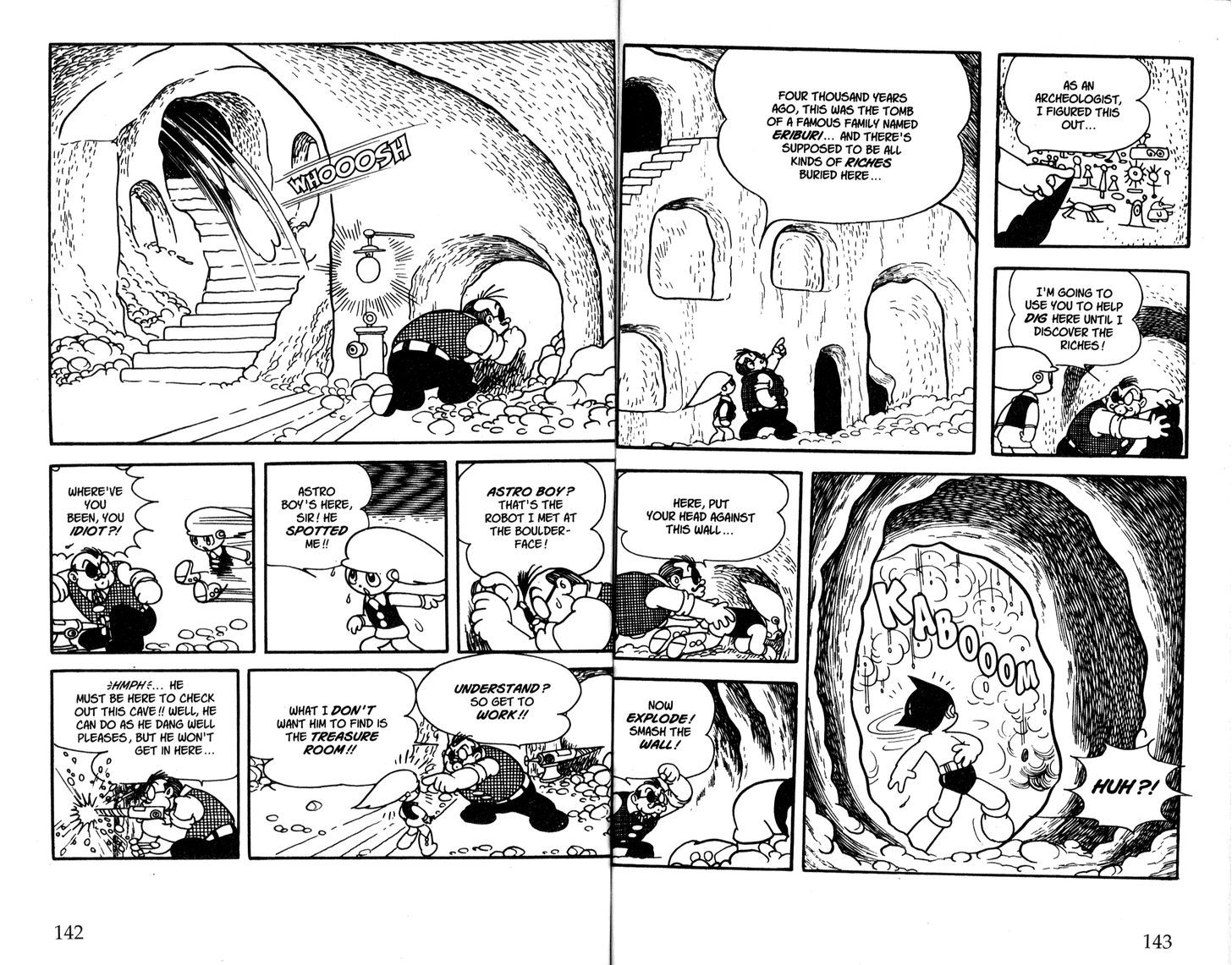 Astro Boy Chapter 53 page 7 - Chapter 53 : The Face in the Rock