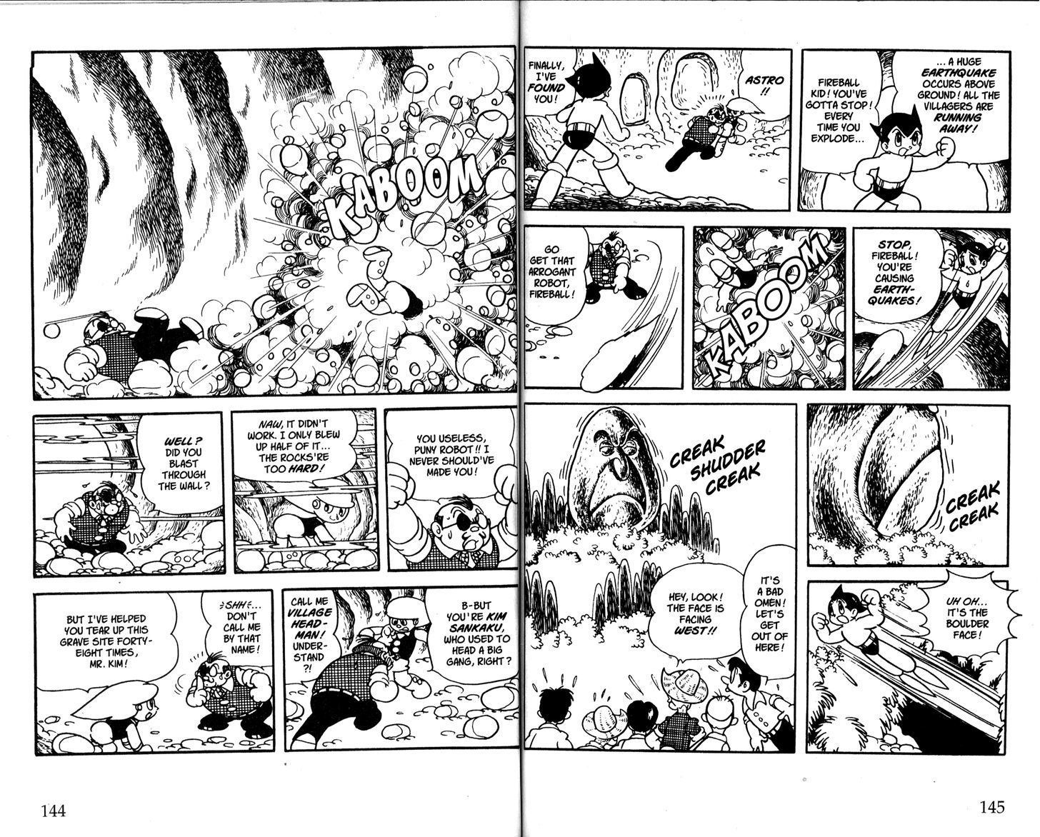 Astro Boy Chapter 53 page 8 - Chapter 53 : The Face in the Rock