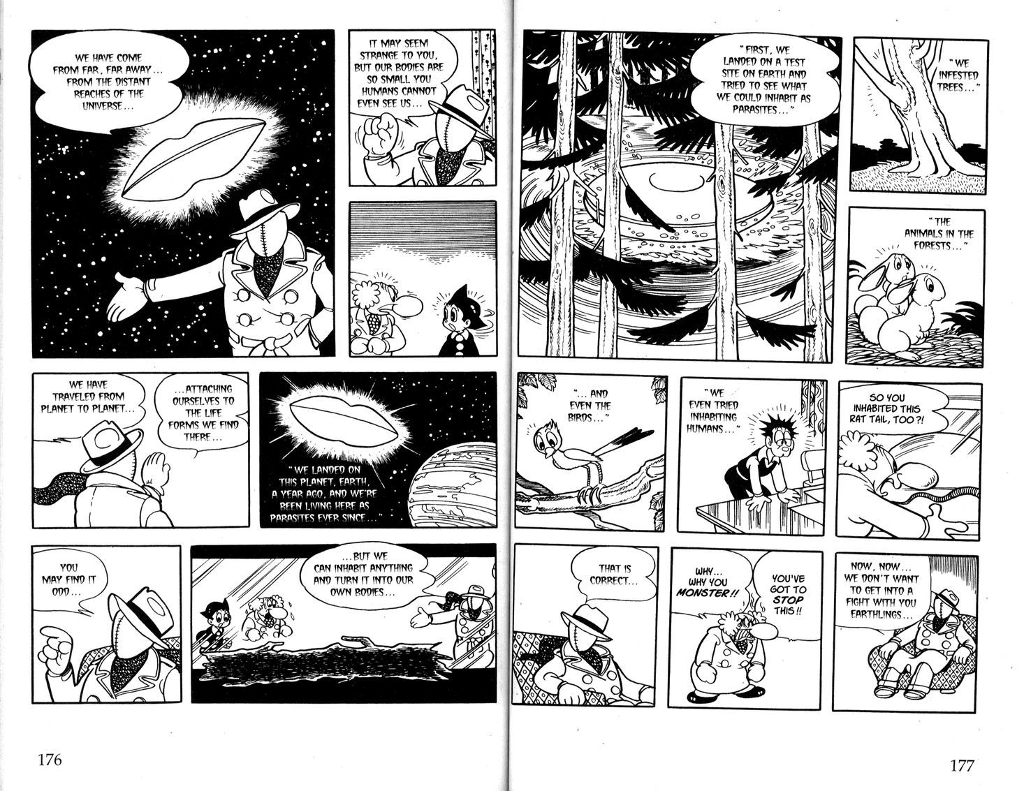 Astro Boy Chapter 54 page 13 - Chapter 54 : Space Parasites