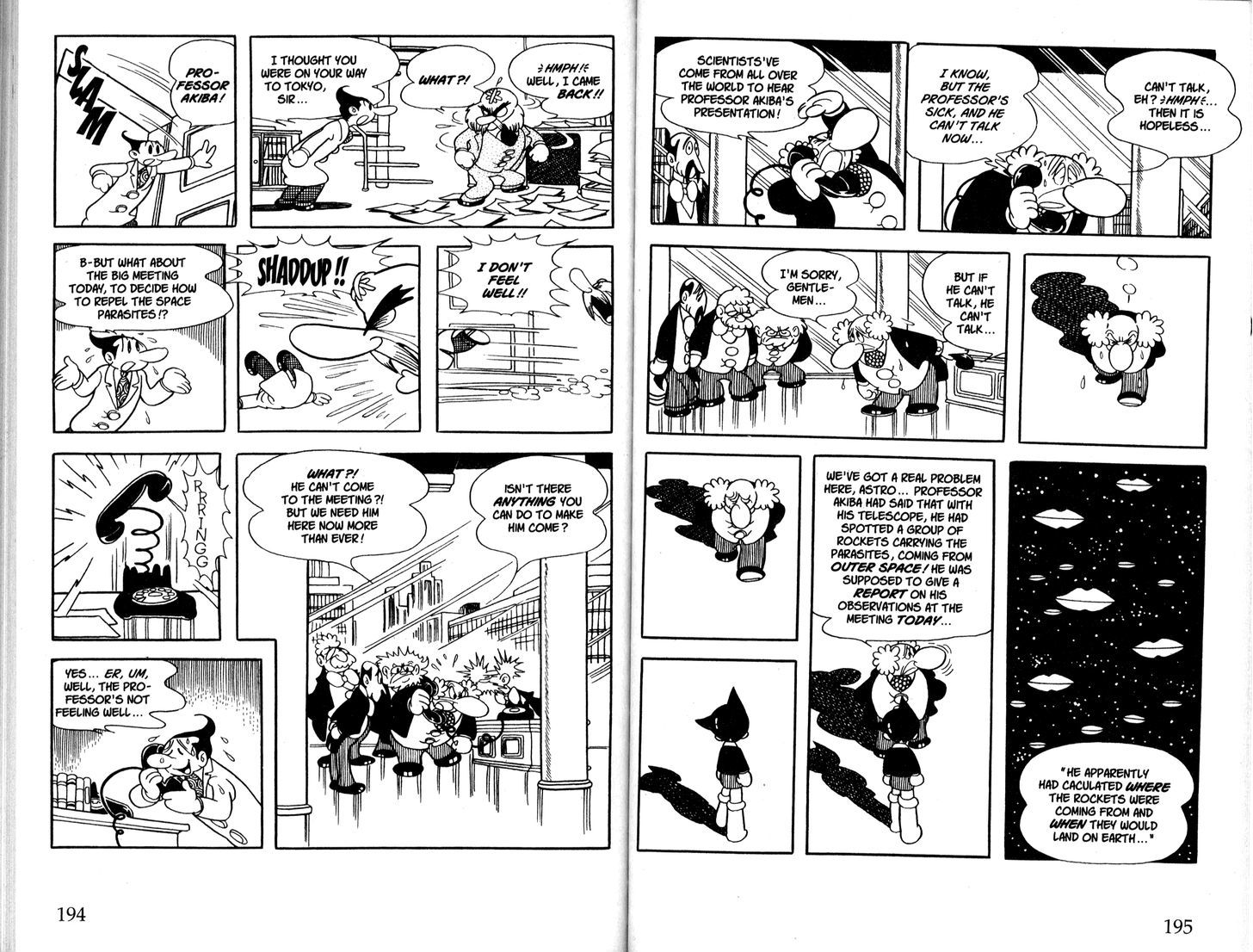 Astro Boy Chapter 54 page 22 - Chapter 54 : Space Parasites