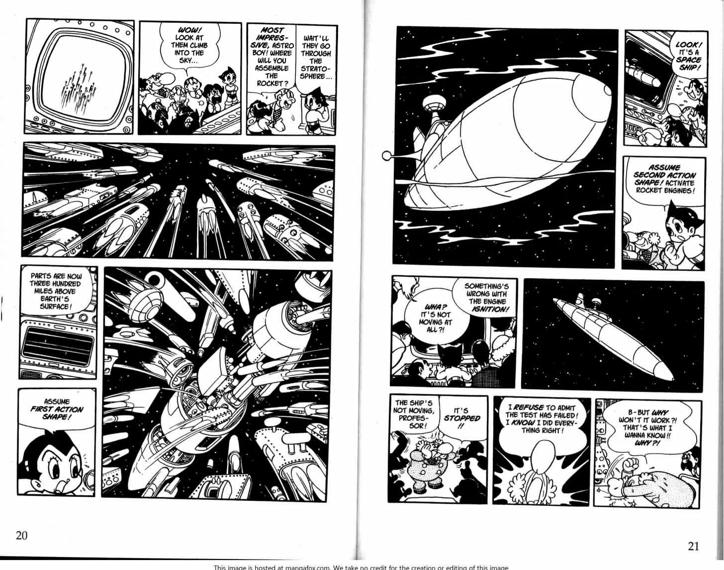 Astro Boy Chapter 55 page 11 - Chapter 55 : The Robot Spaceship