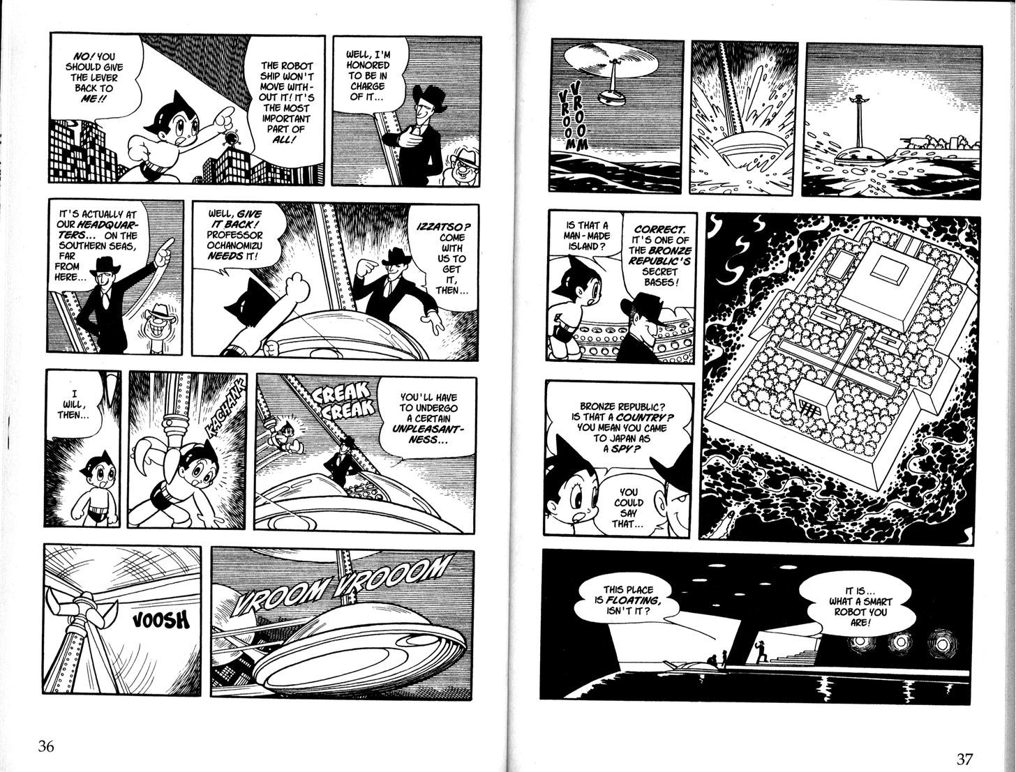 Astro Boy Chapter 55 page 19 - Chapter 55 : The Robot Spaceship