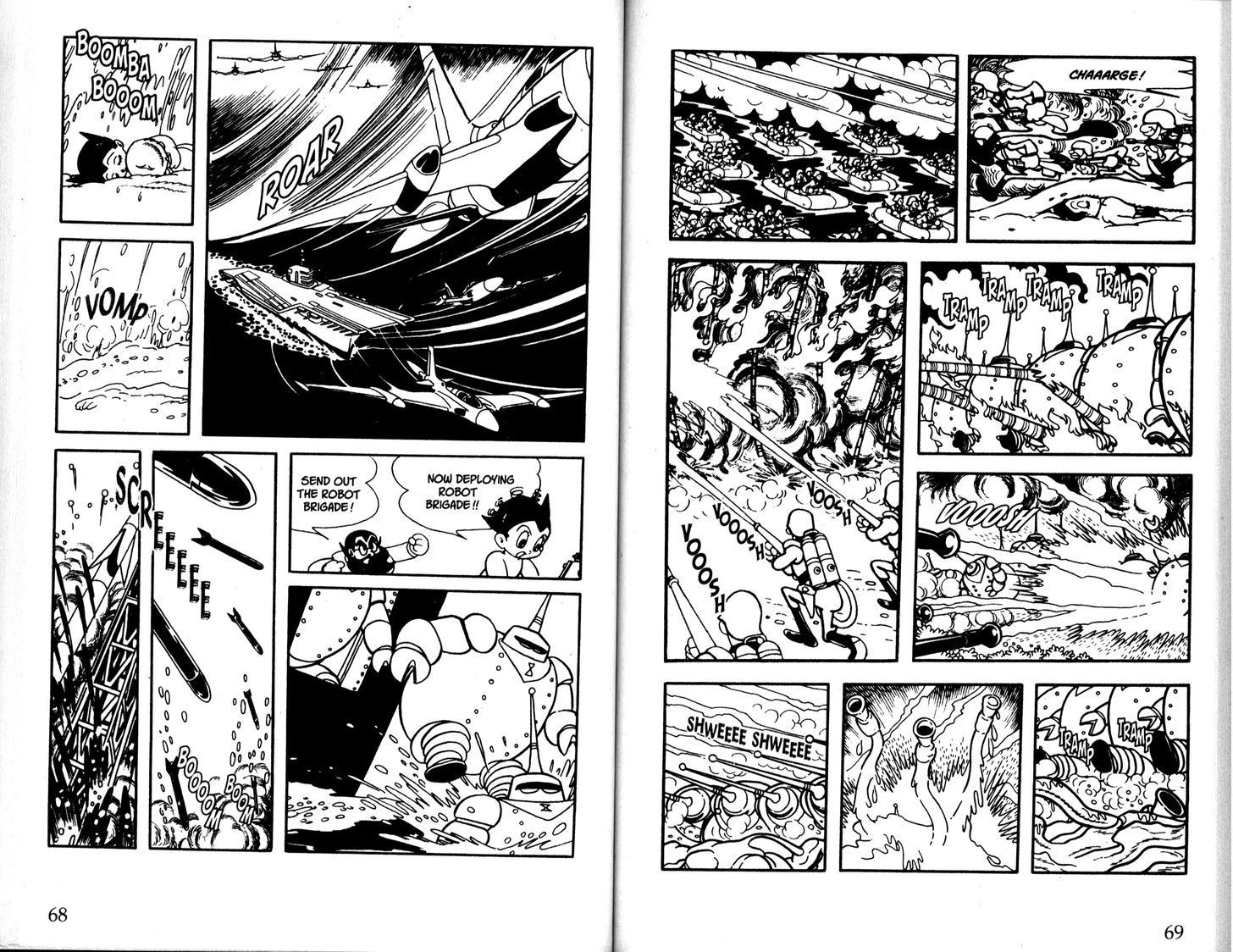 Astro Boy Chapter 55 page 35 - Chapter 55 : The Robot Spaceship