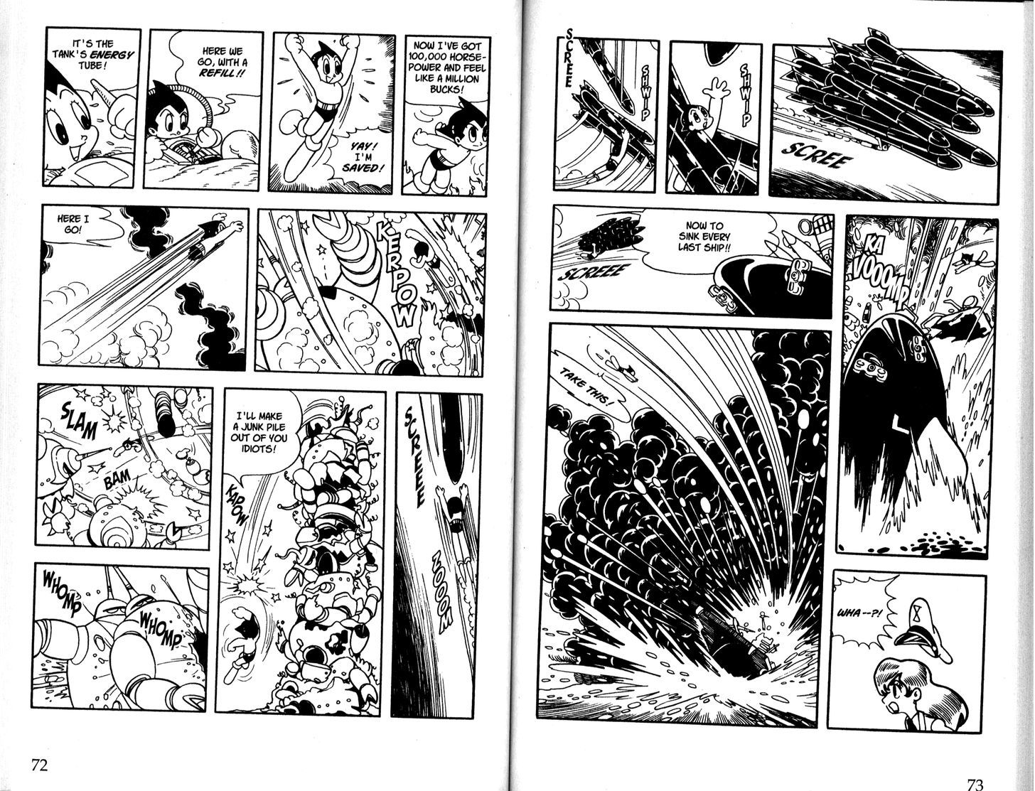 Astro Boy Chapter 55 page 37 - Chapter 55 : The Robot Spaceship